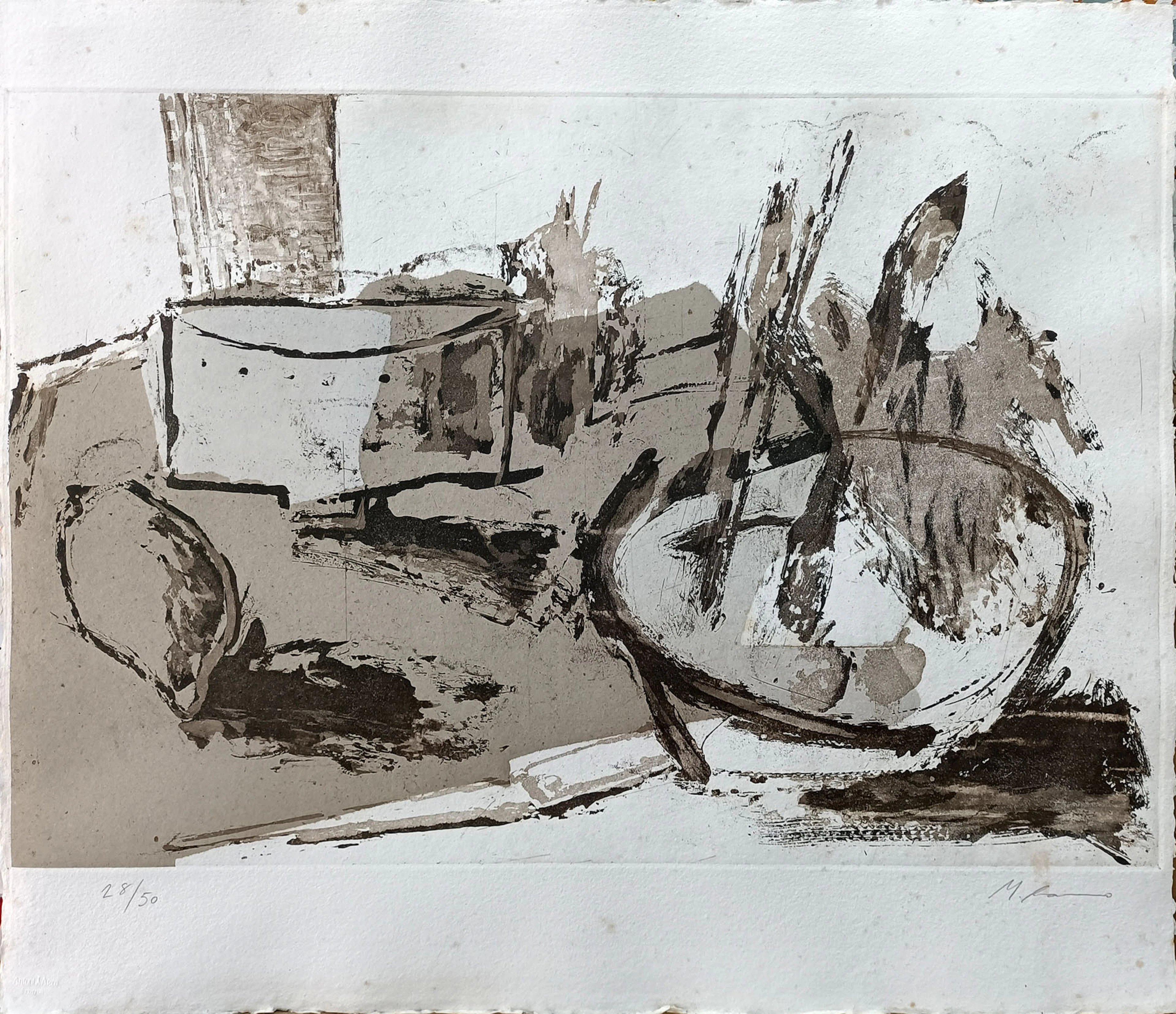 Miguel Rasero: Untitled engraving 28/50