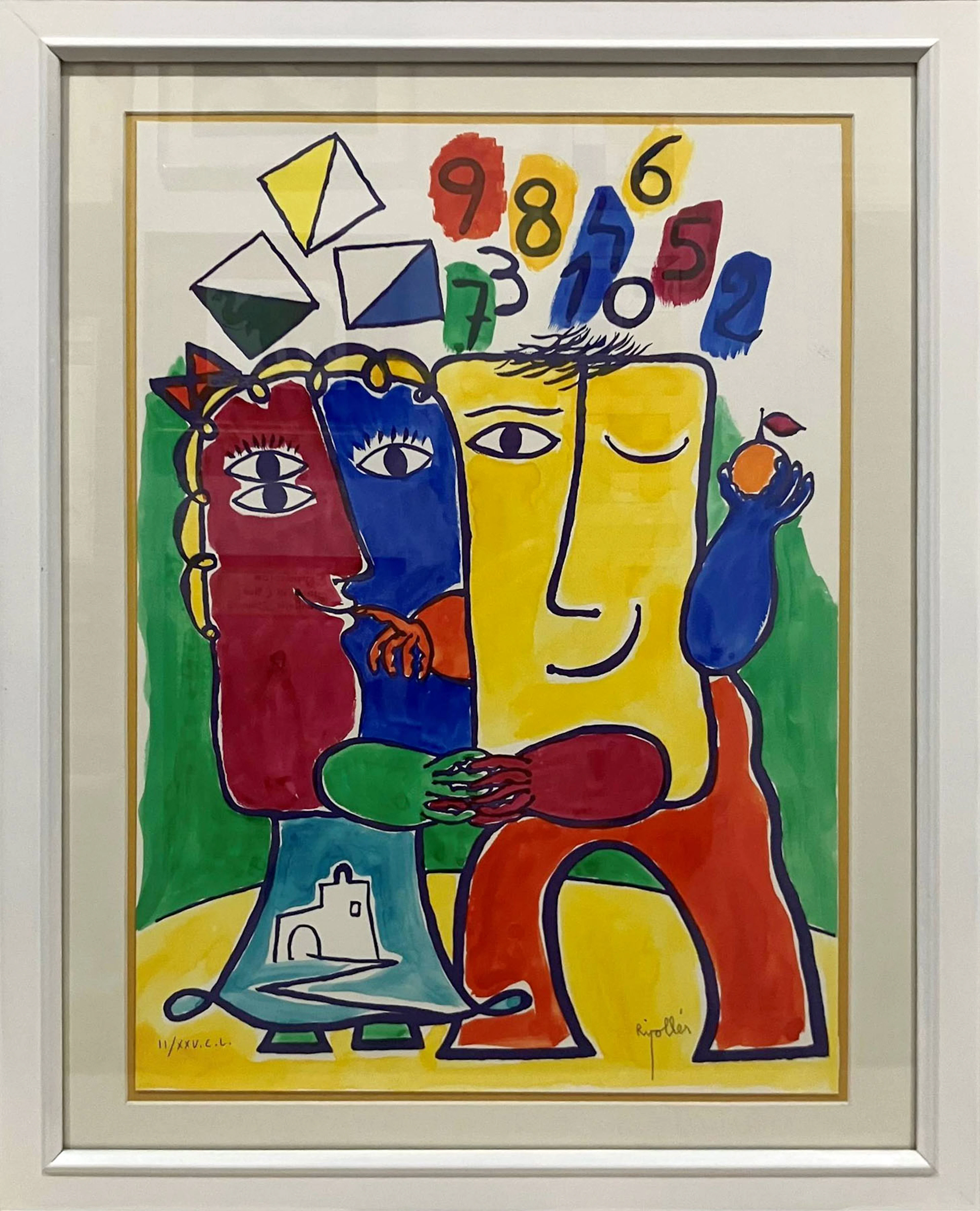 Juan García Ripollés: Serigraph without title II/XXV.C.L.