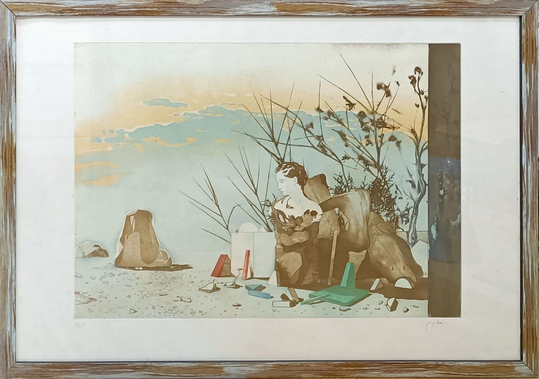 Ramón Pujol Boira: engraving without title 37/75