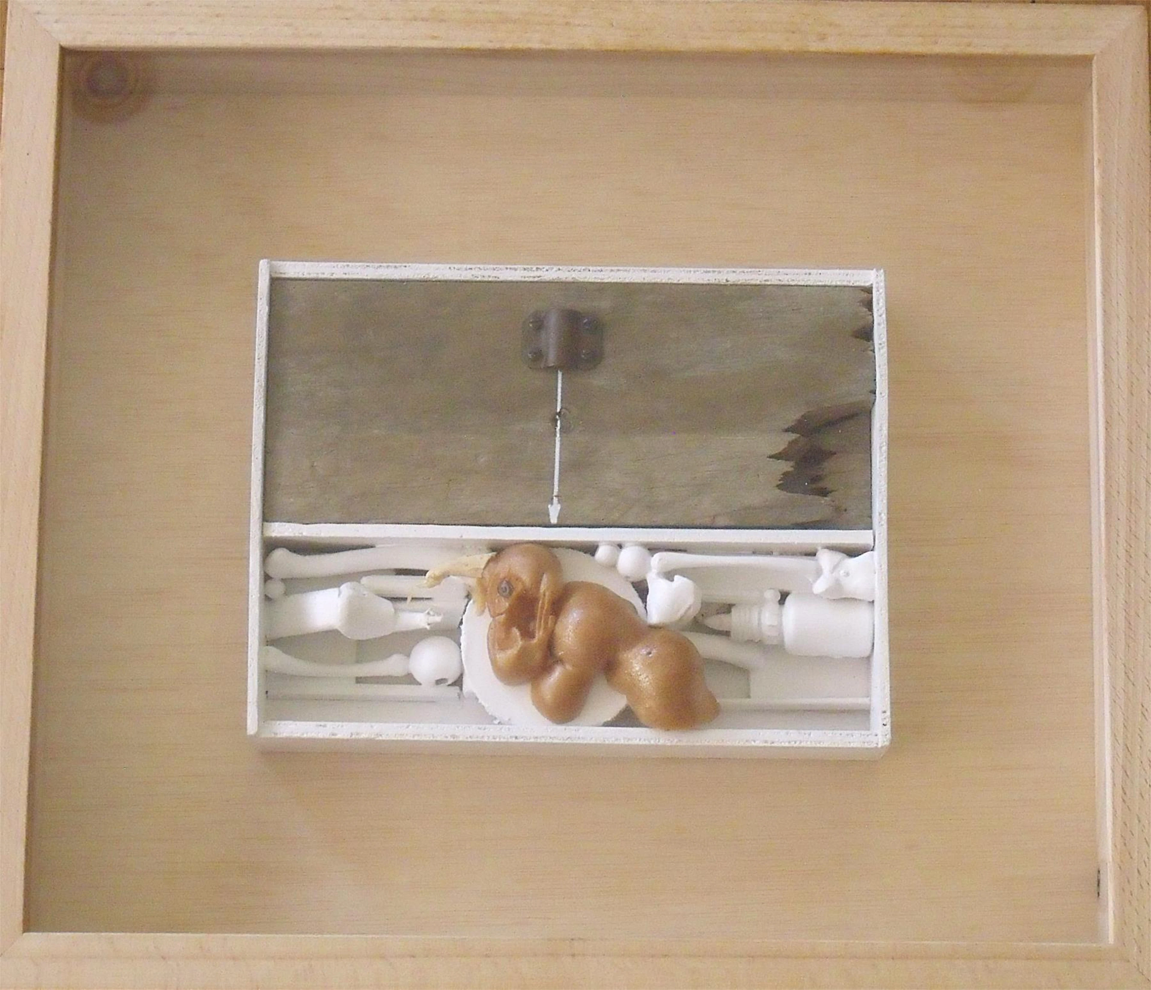 Ricard Jordan. Installation with mixed technique. 2011. Box format