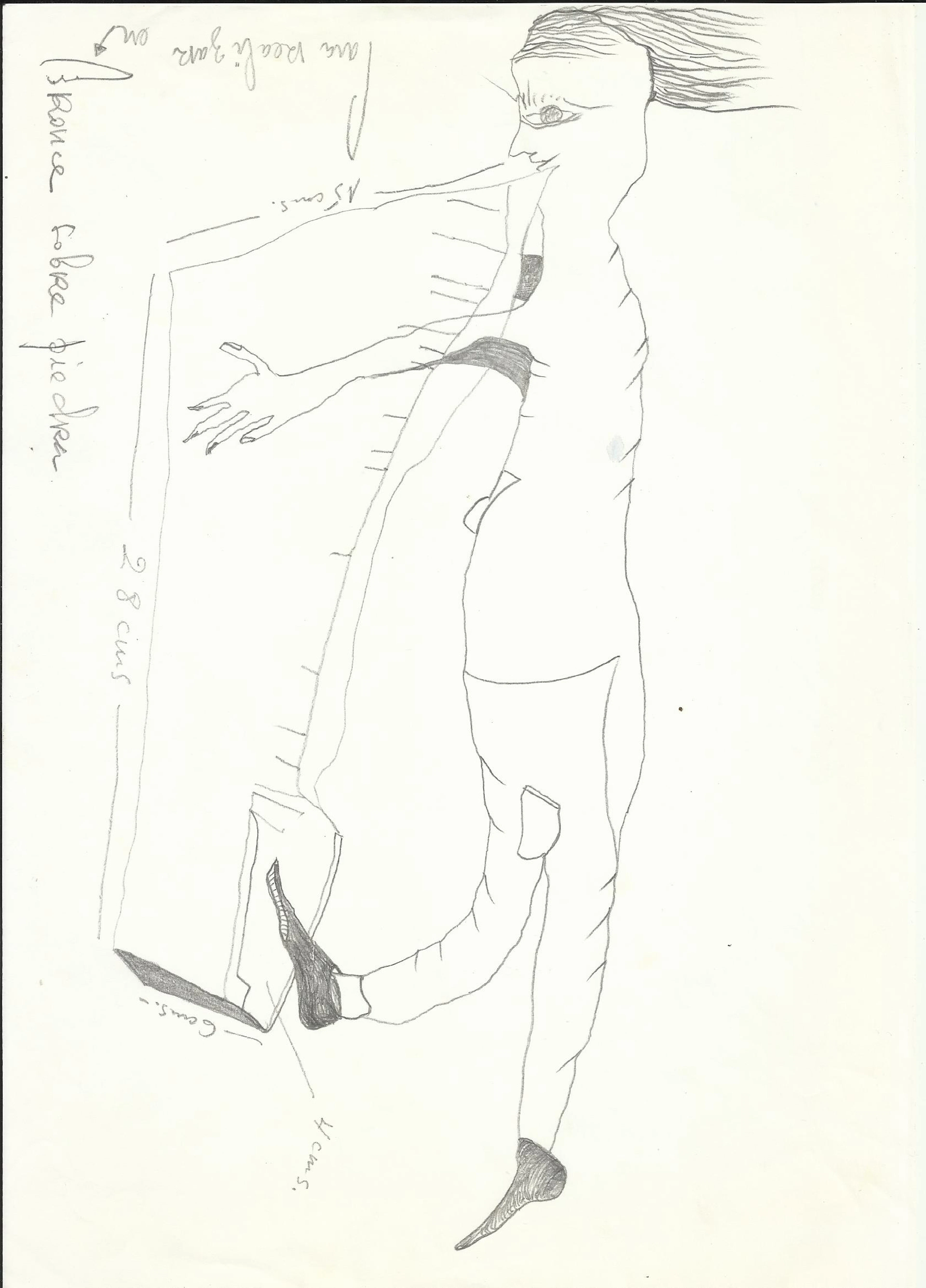 Antonio Beneyto. Pencil drawing on paper. Surrealism. Bronze sculpture.