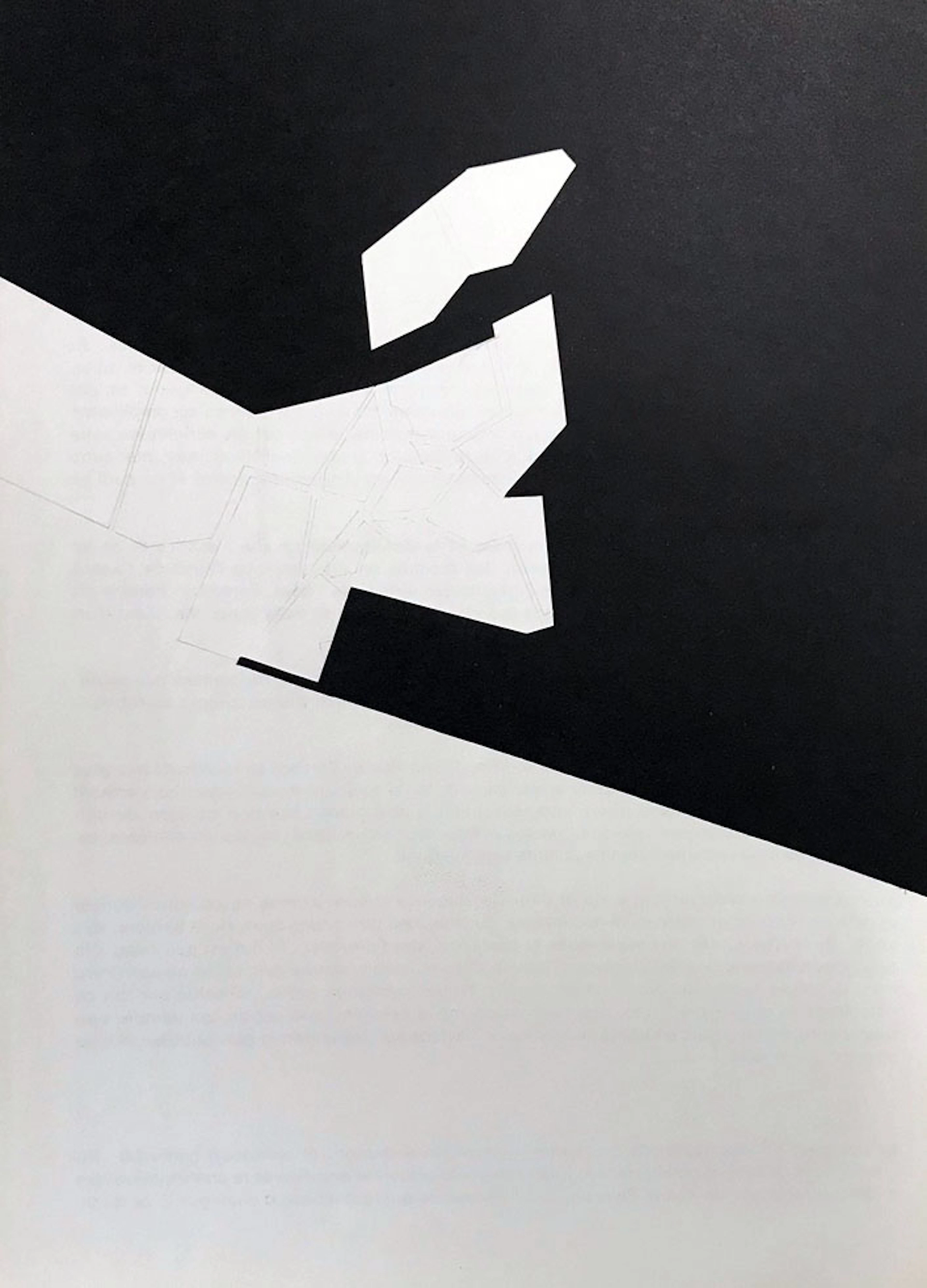 Pablo Palazuelo: Original lithograph Derriere le miroir 1970