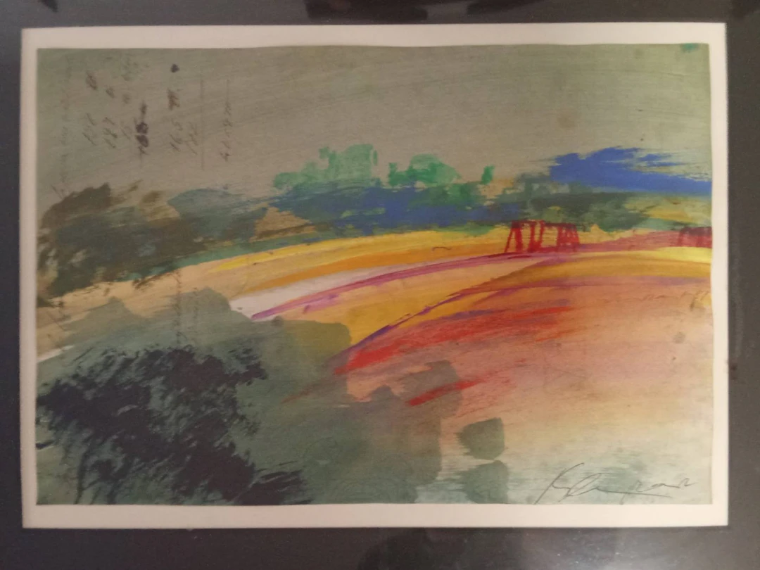 Original Mixed Media Painting by Jaume Genovart - With Gallery Certificate