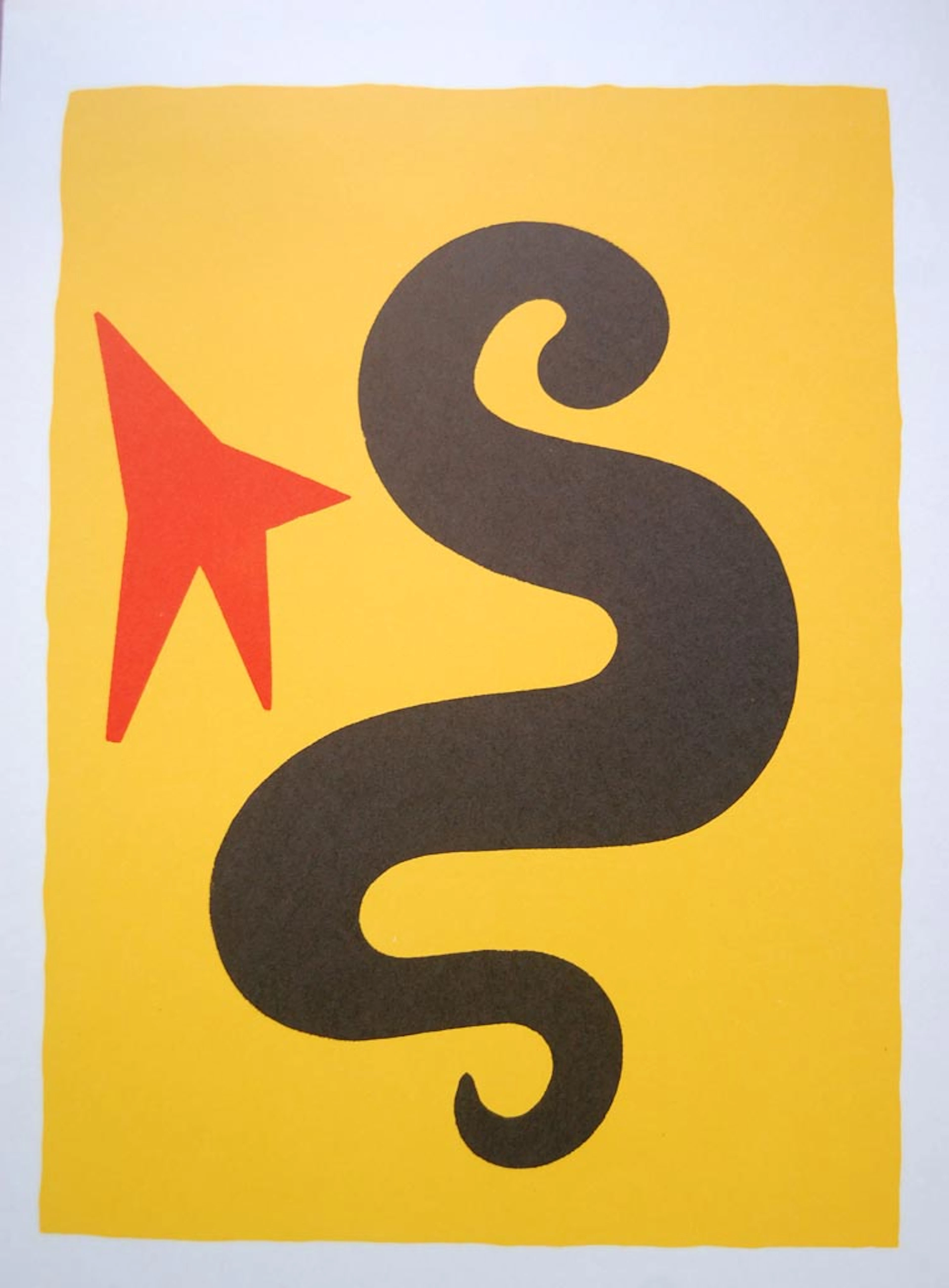 Alexander Calder - Original lithograph DLM 1971