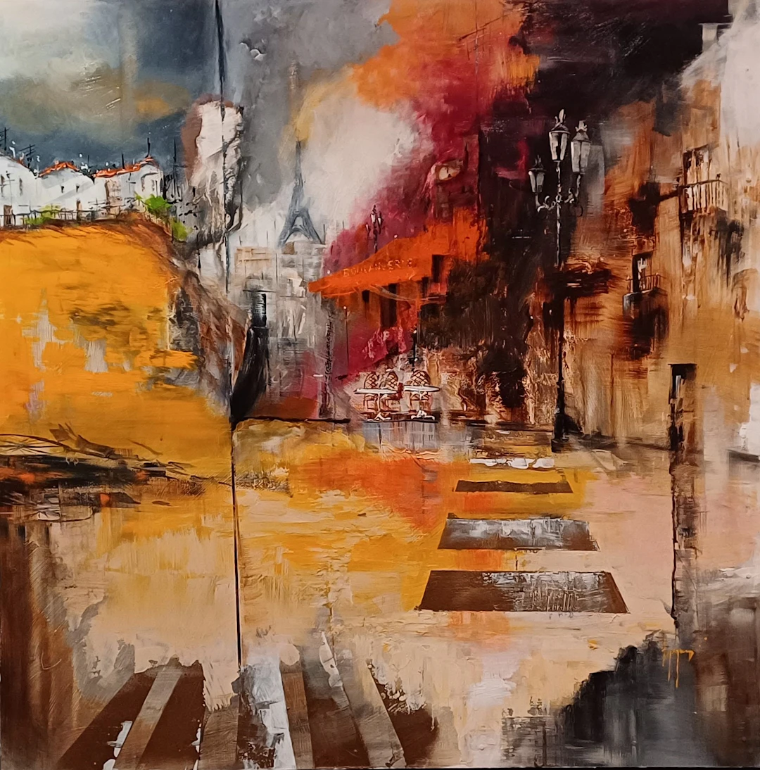 Javier Espigares: "Paris abstract" (2023)