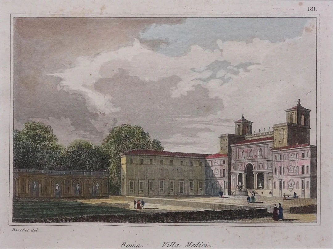 Bouchet-Aubert: "Rome, Villa Medici"