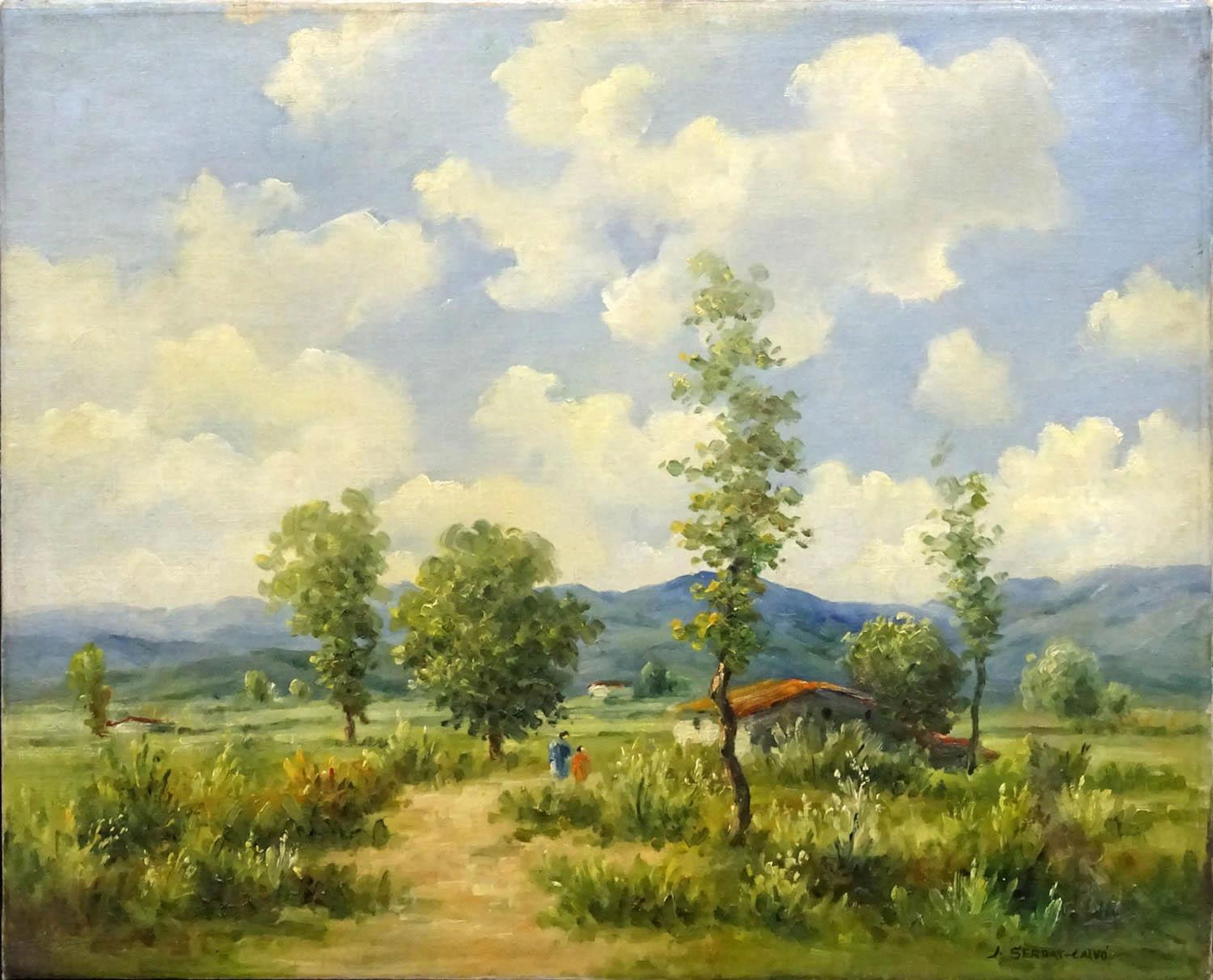 J. Serrat Calvó: "Landscape"