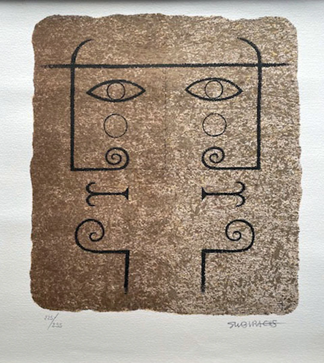 Josep M. Subirachs (1927-2014). "Janus" 225/295