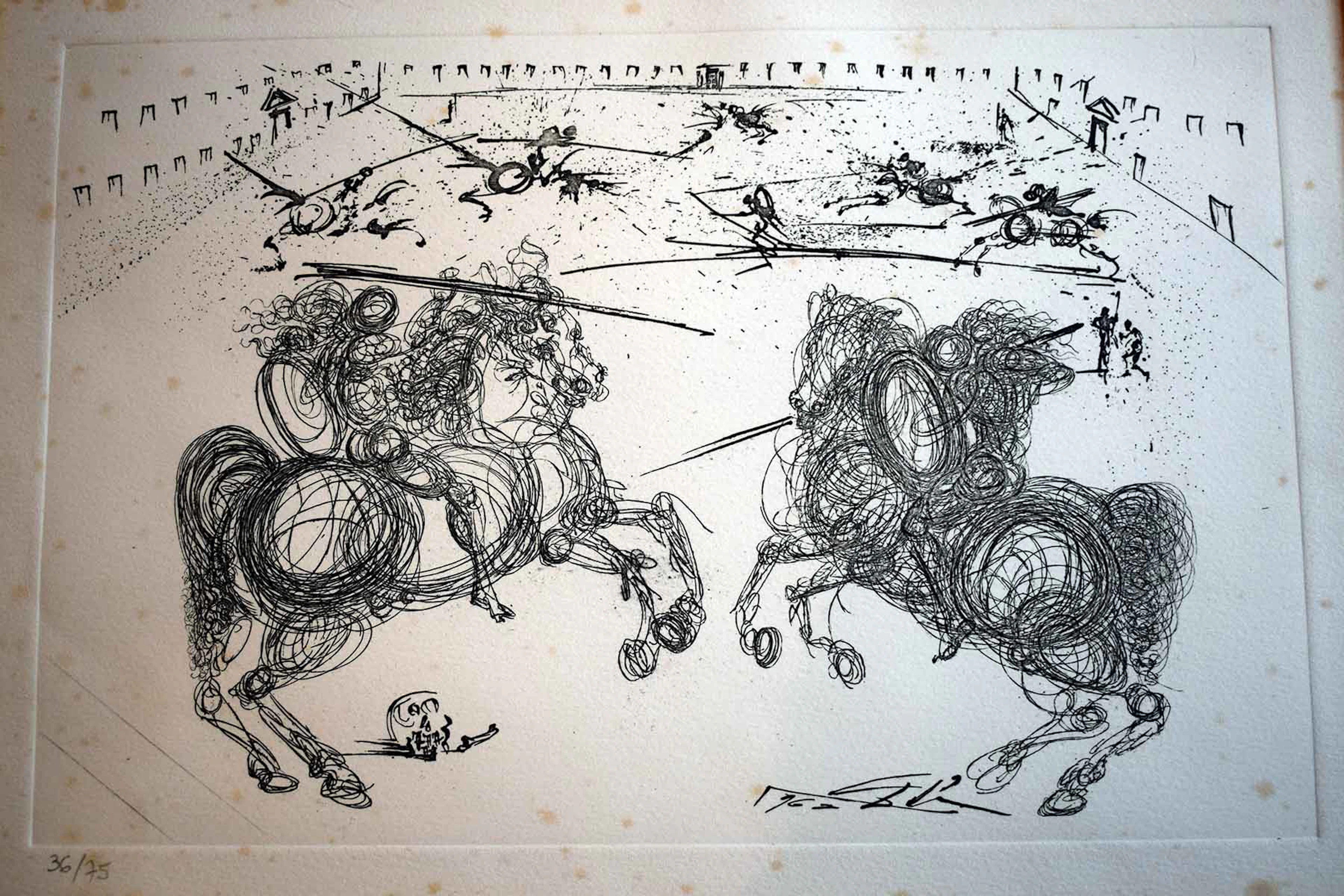 Salvador Dalí: "The Knights" 36/75