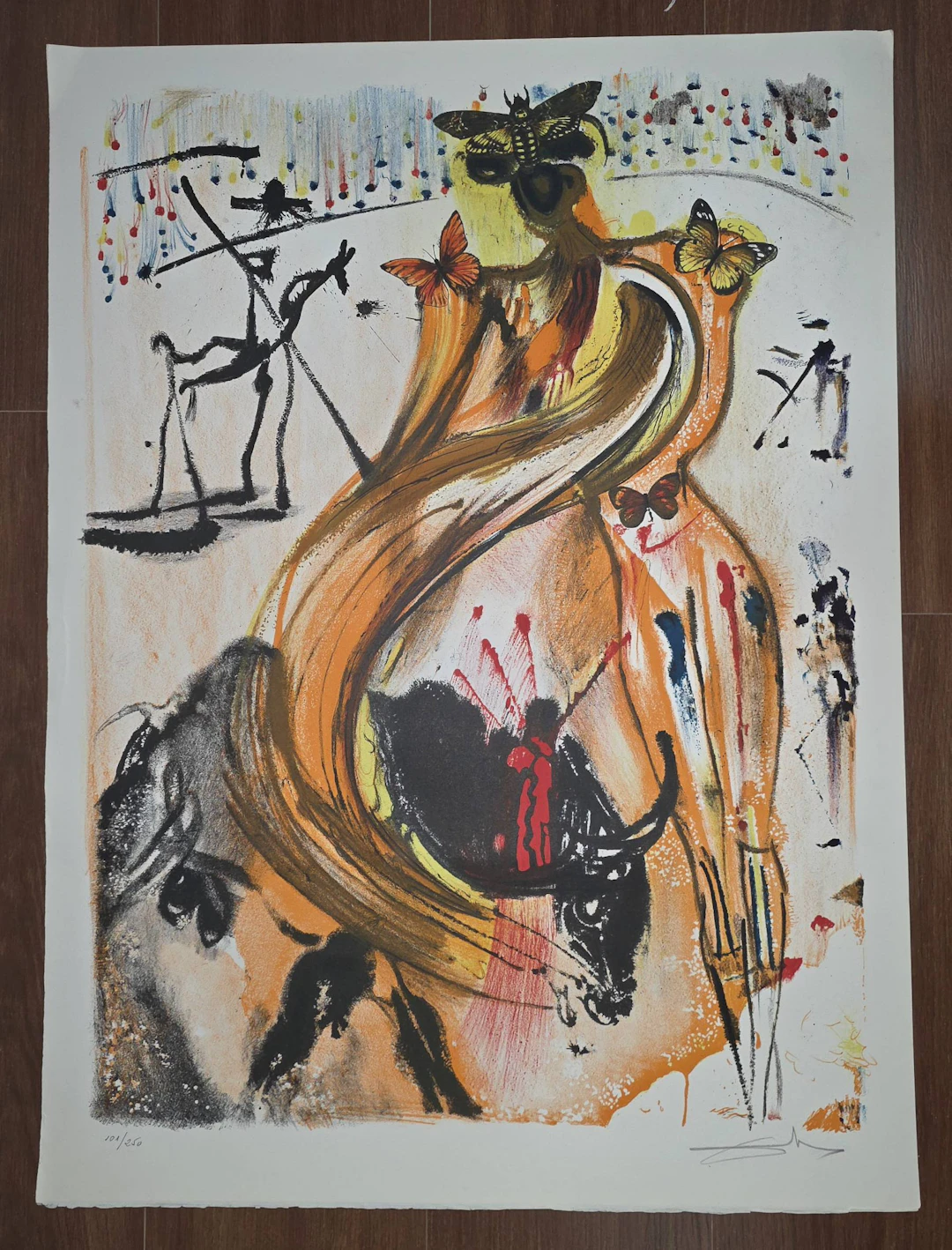 Salvador Dali. "Bullfighter" 1972