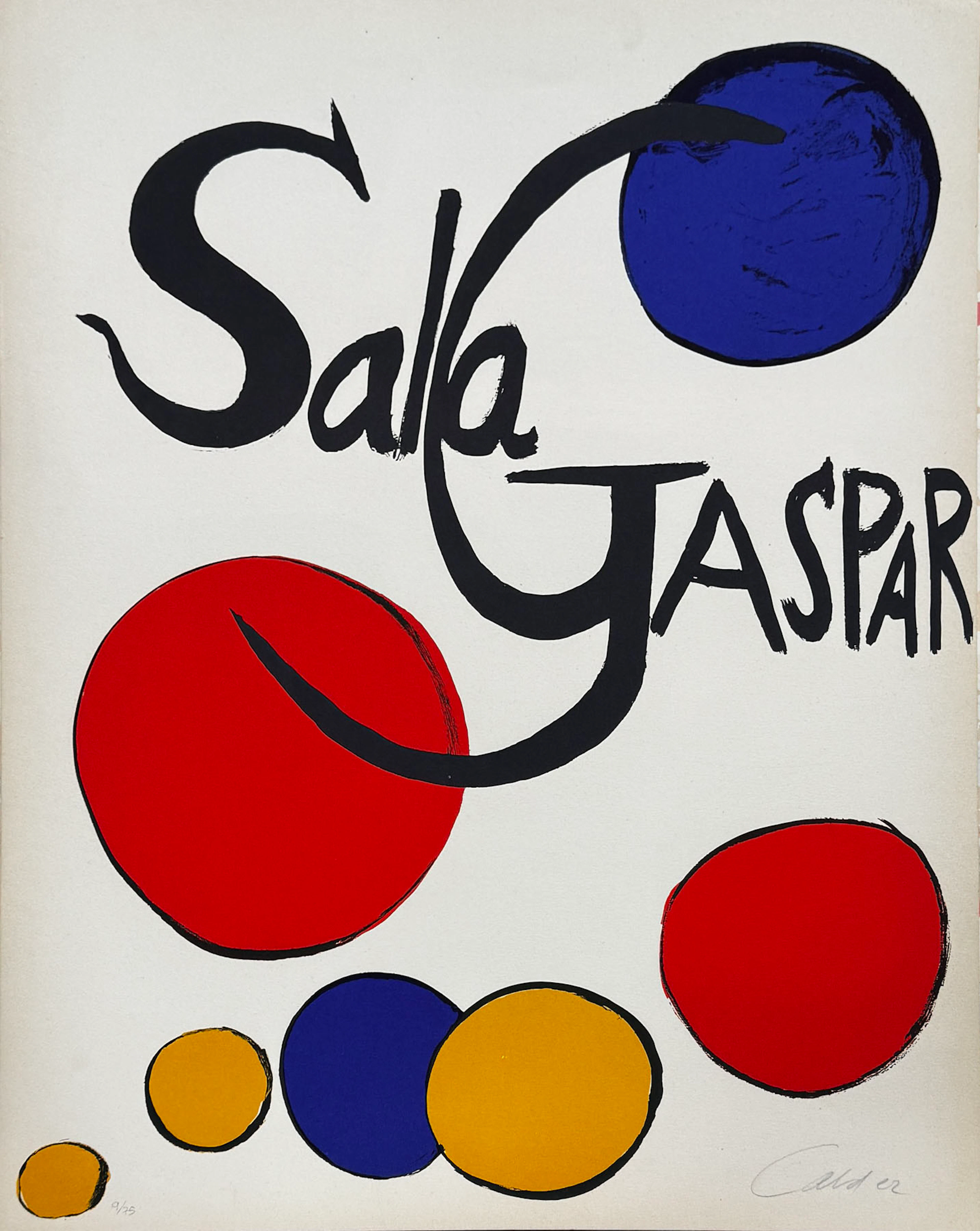 Alexander Calder: "Gaspar Room" 9/75