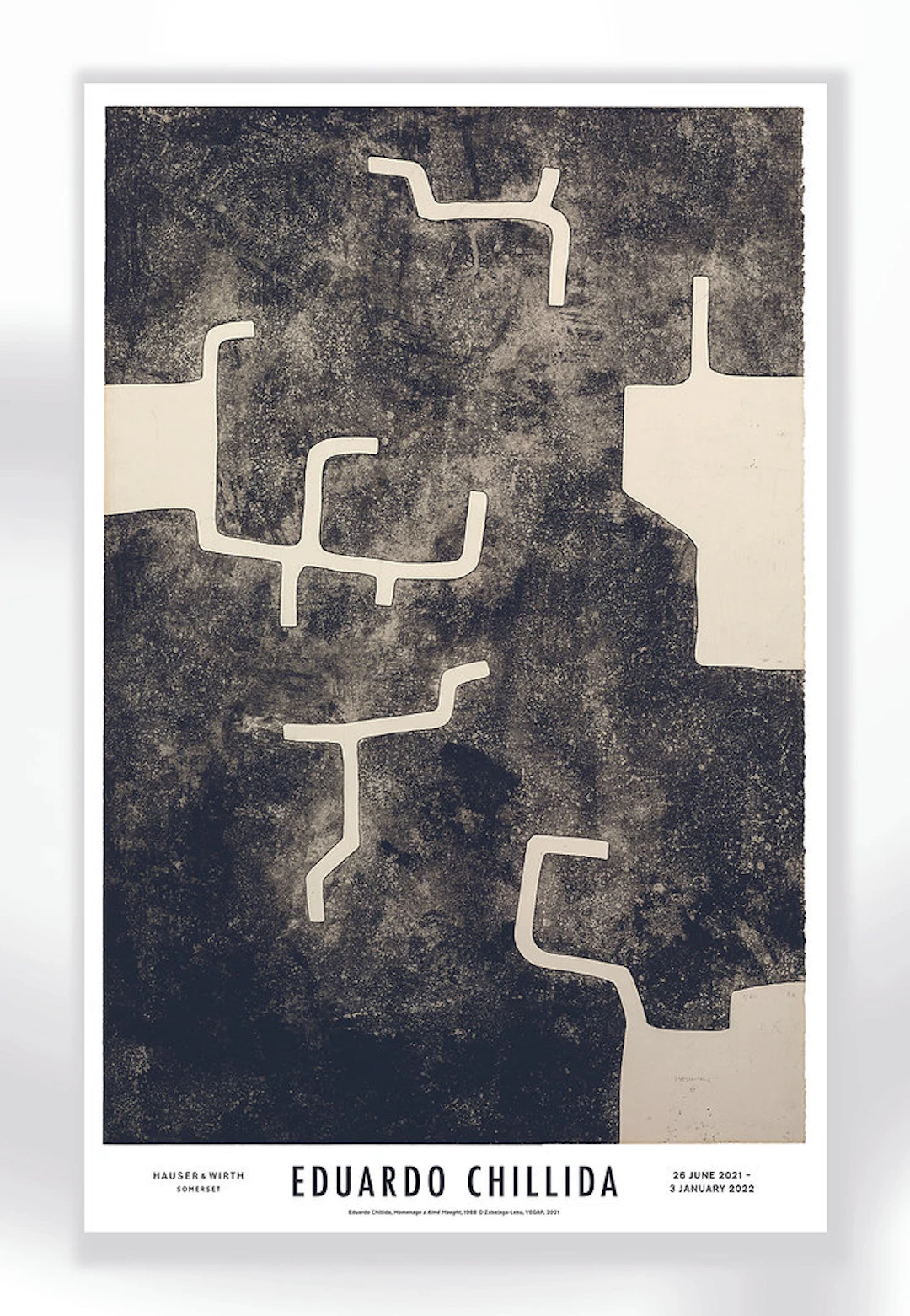 Eduardo Chillida: "Tribute to Aime Maeght" 1988