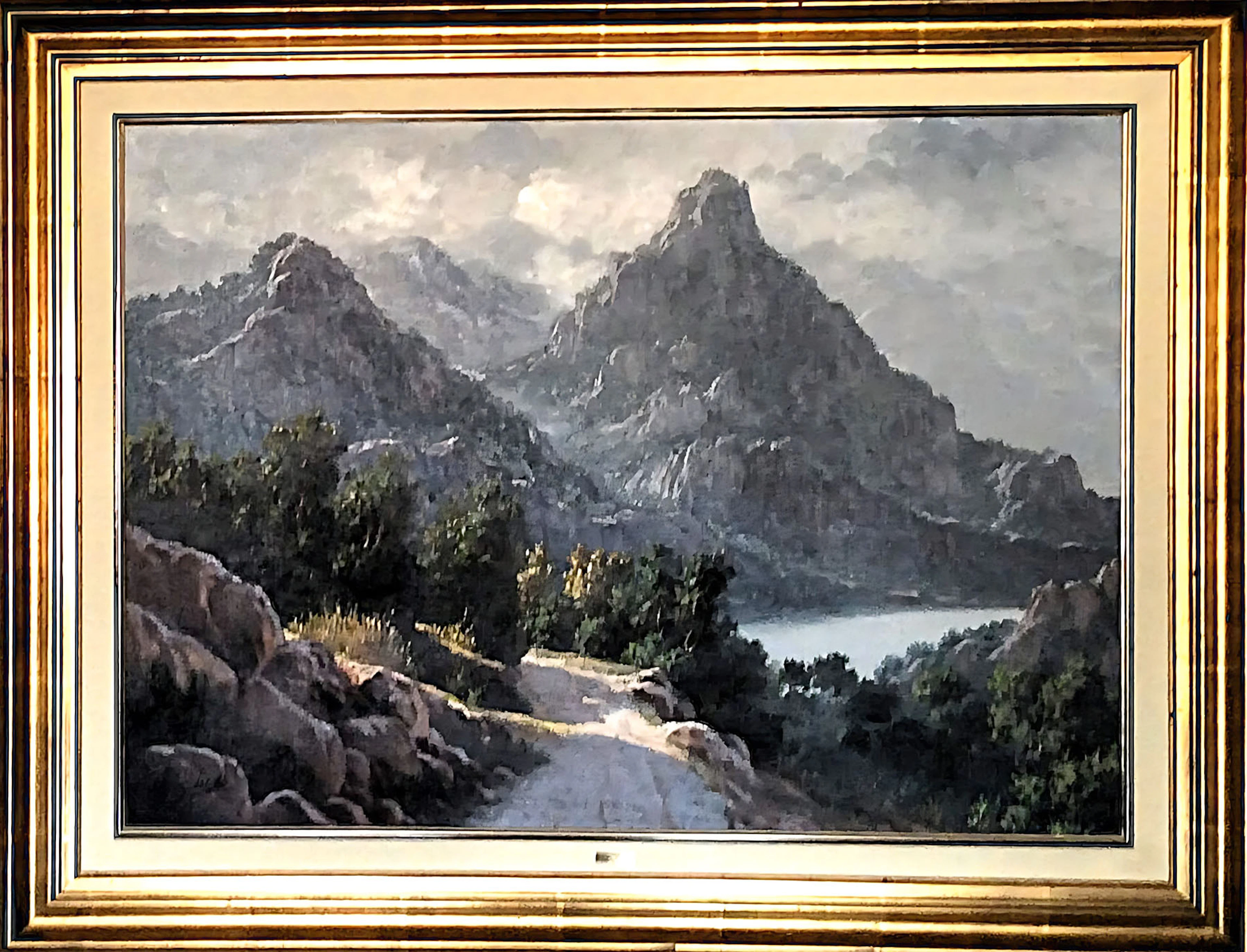 Manuel Domingo Salcedo "Landscape of the Southern Sierra of Jaén" (1990)