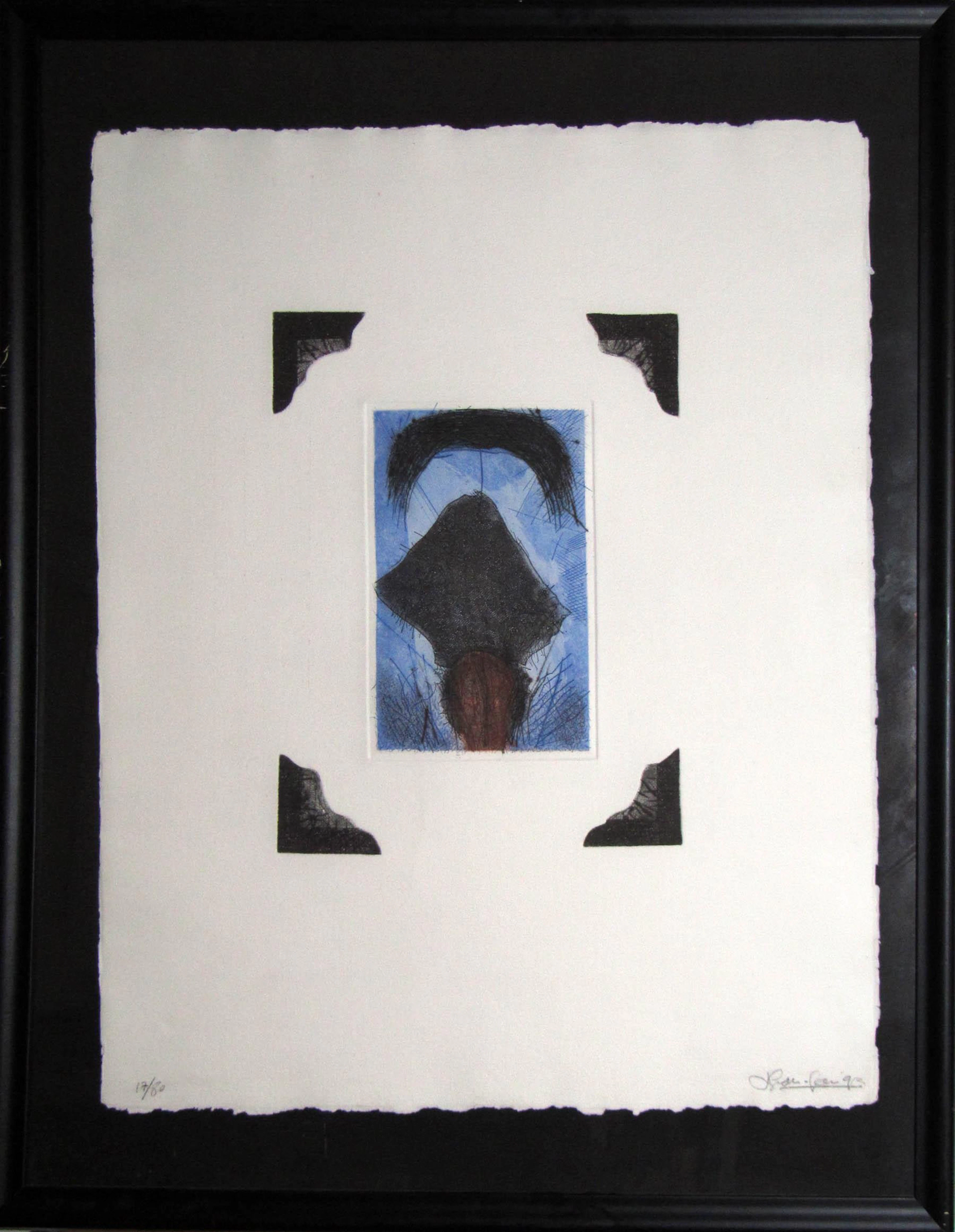Josep Grau-Garriga: engraving without title 17/80 (1992)