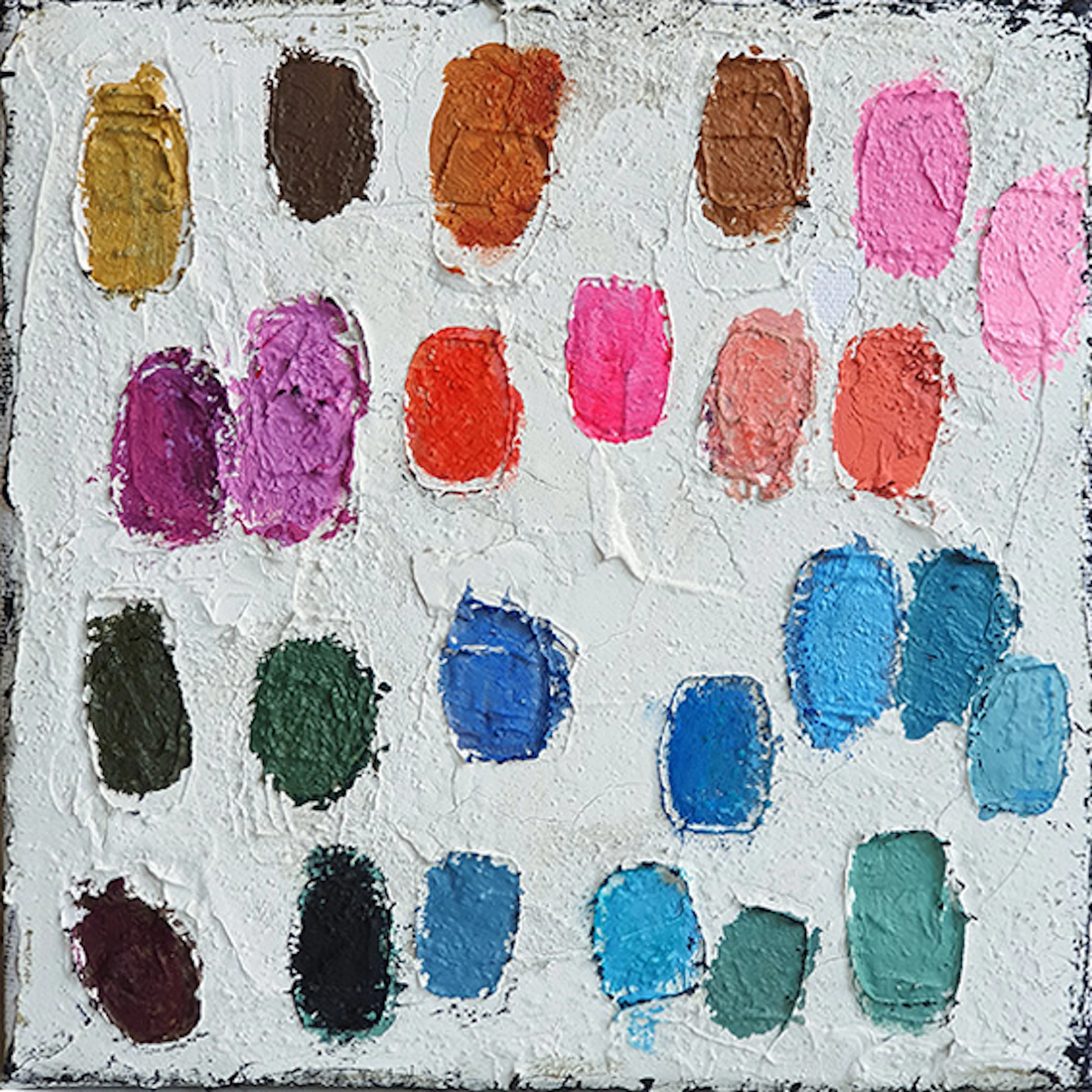 Esther Girbau: "Palette 1" (2025)