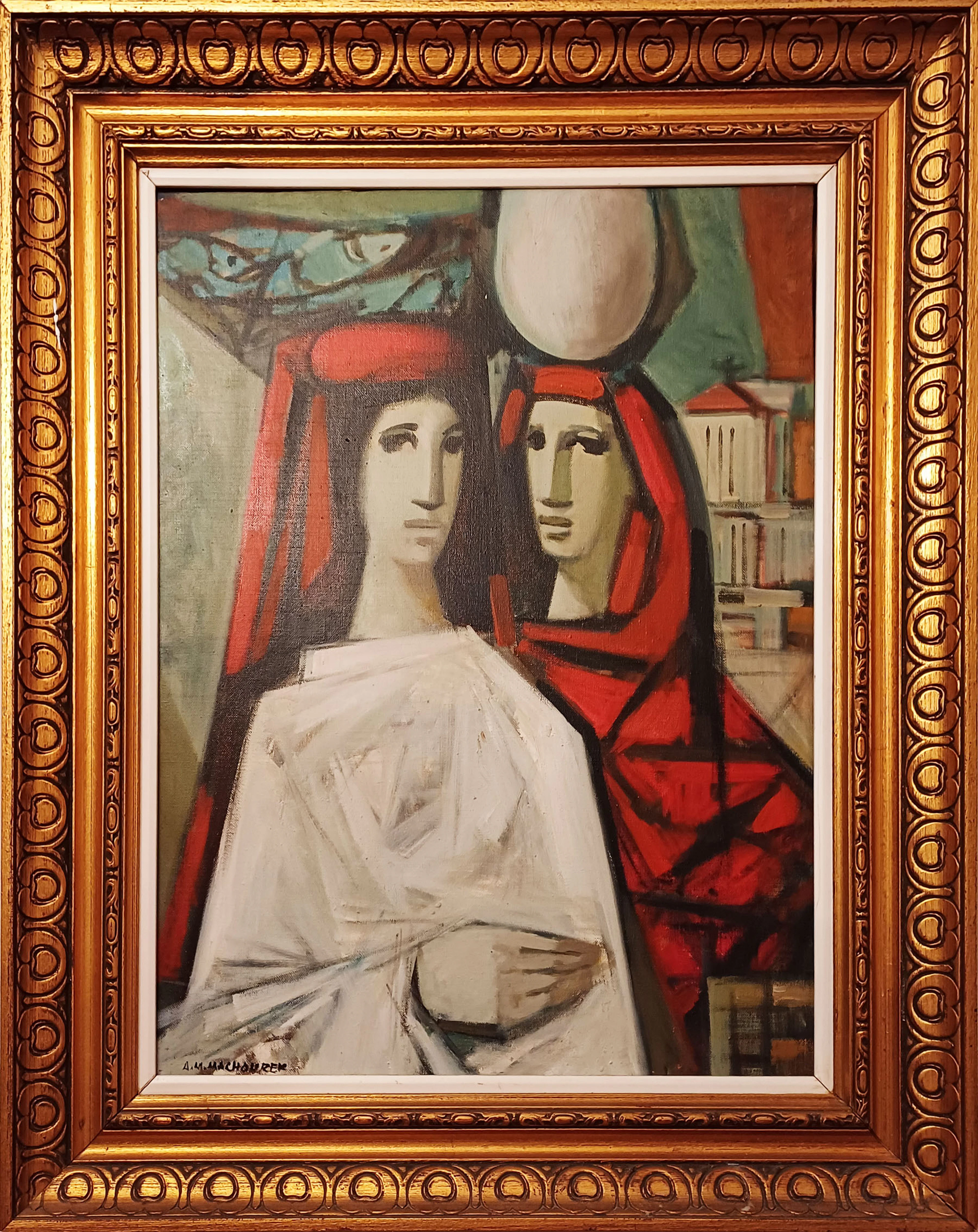 Antonin Marek Machourek: untitled oil painting