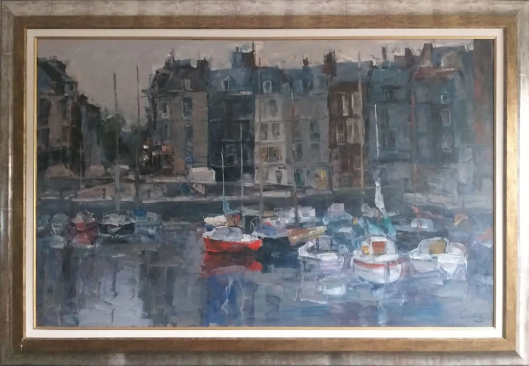 Josep Cruanas: "Honfleur"