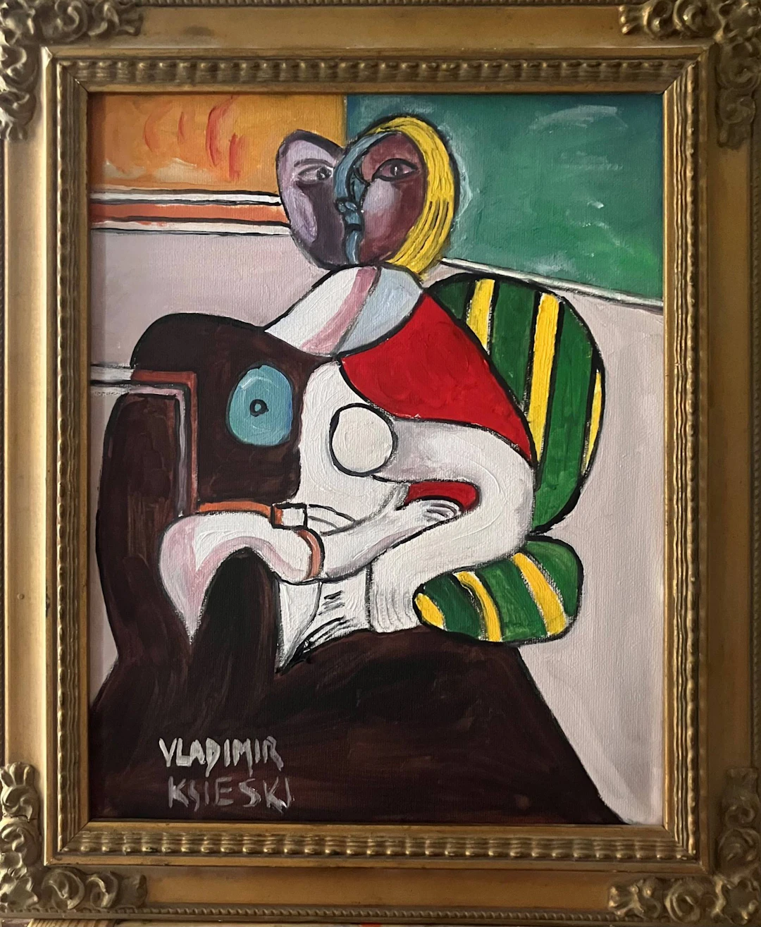 Vladimir Ksieski: "Reading" (2022)