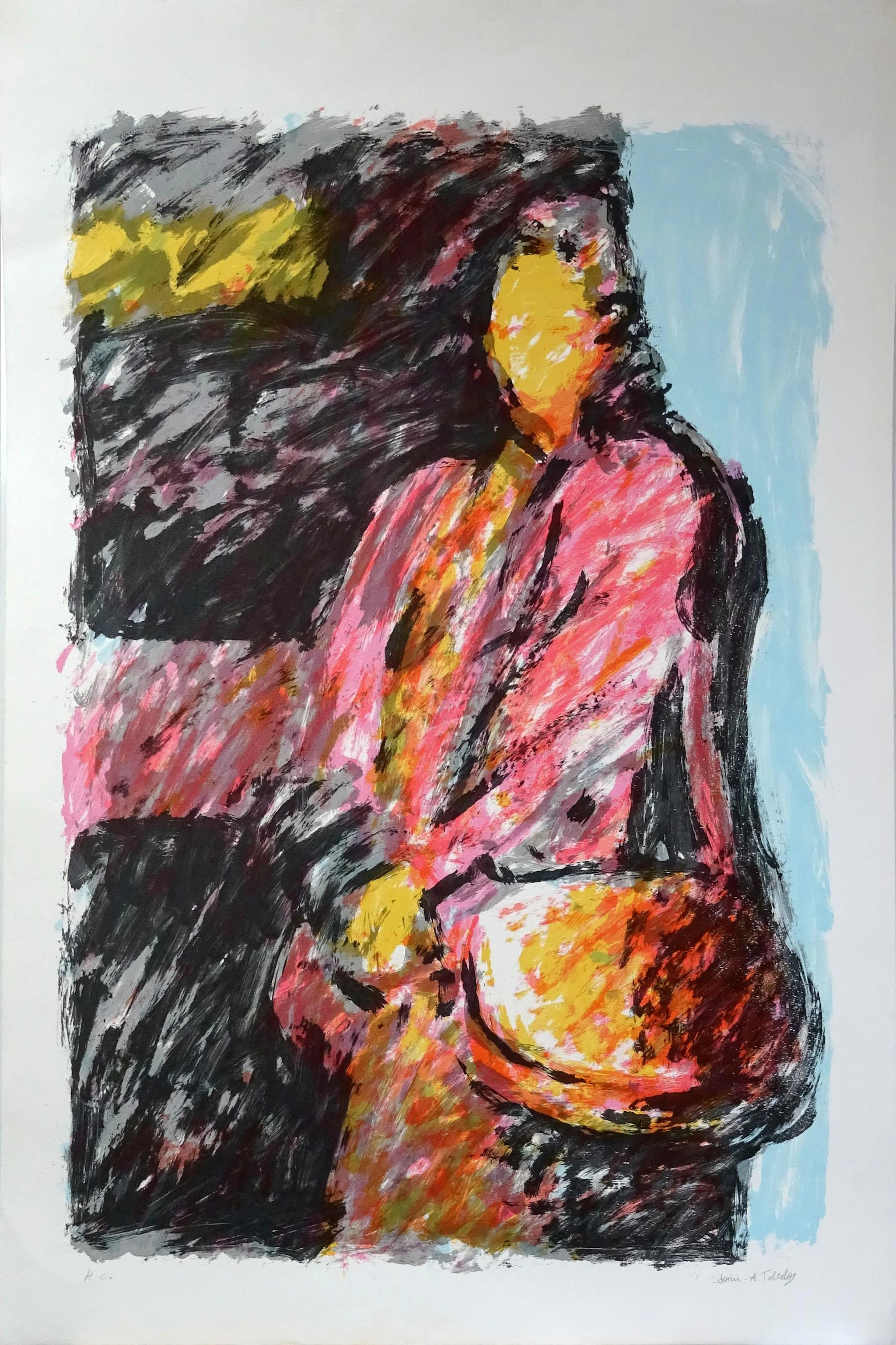 Juan Antonio Toledo: untitled lithograph H.C.