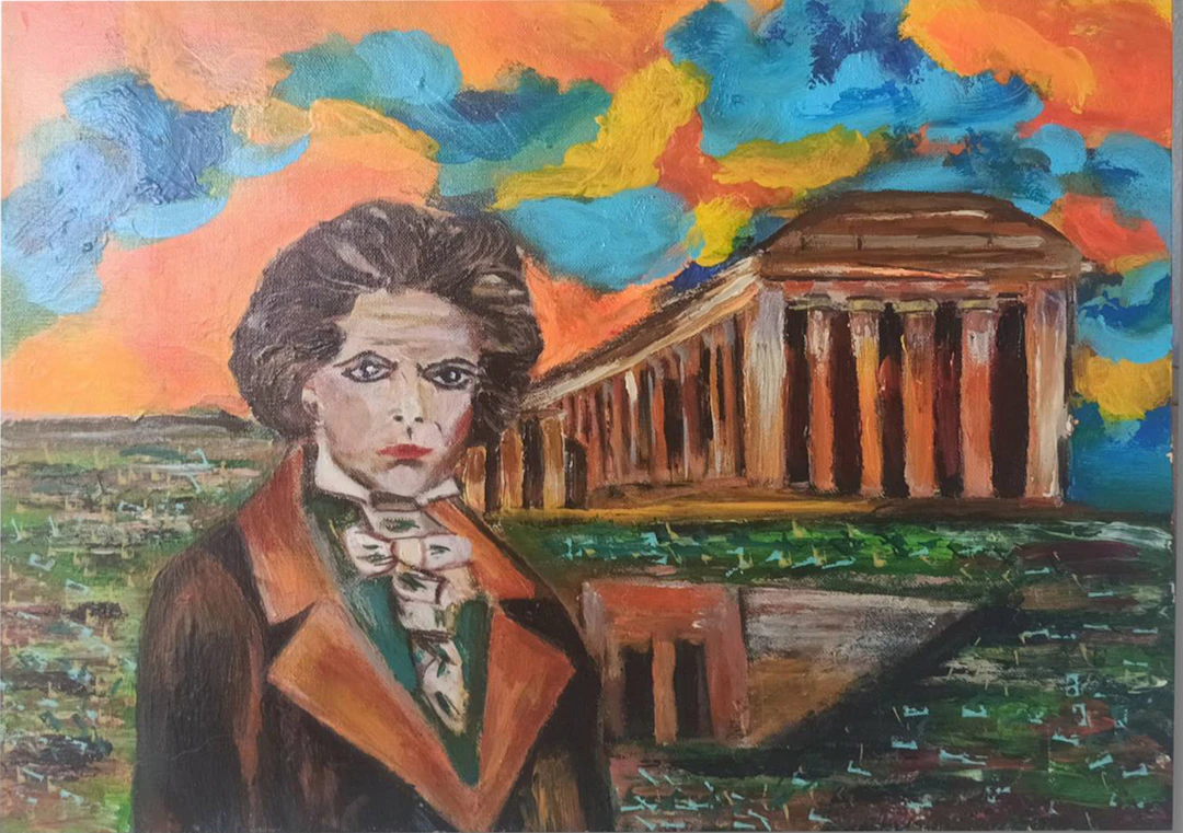 María Moreno "Beethoven at the Acropolis" (2025)