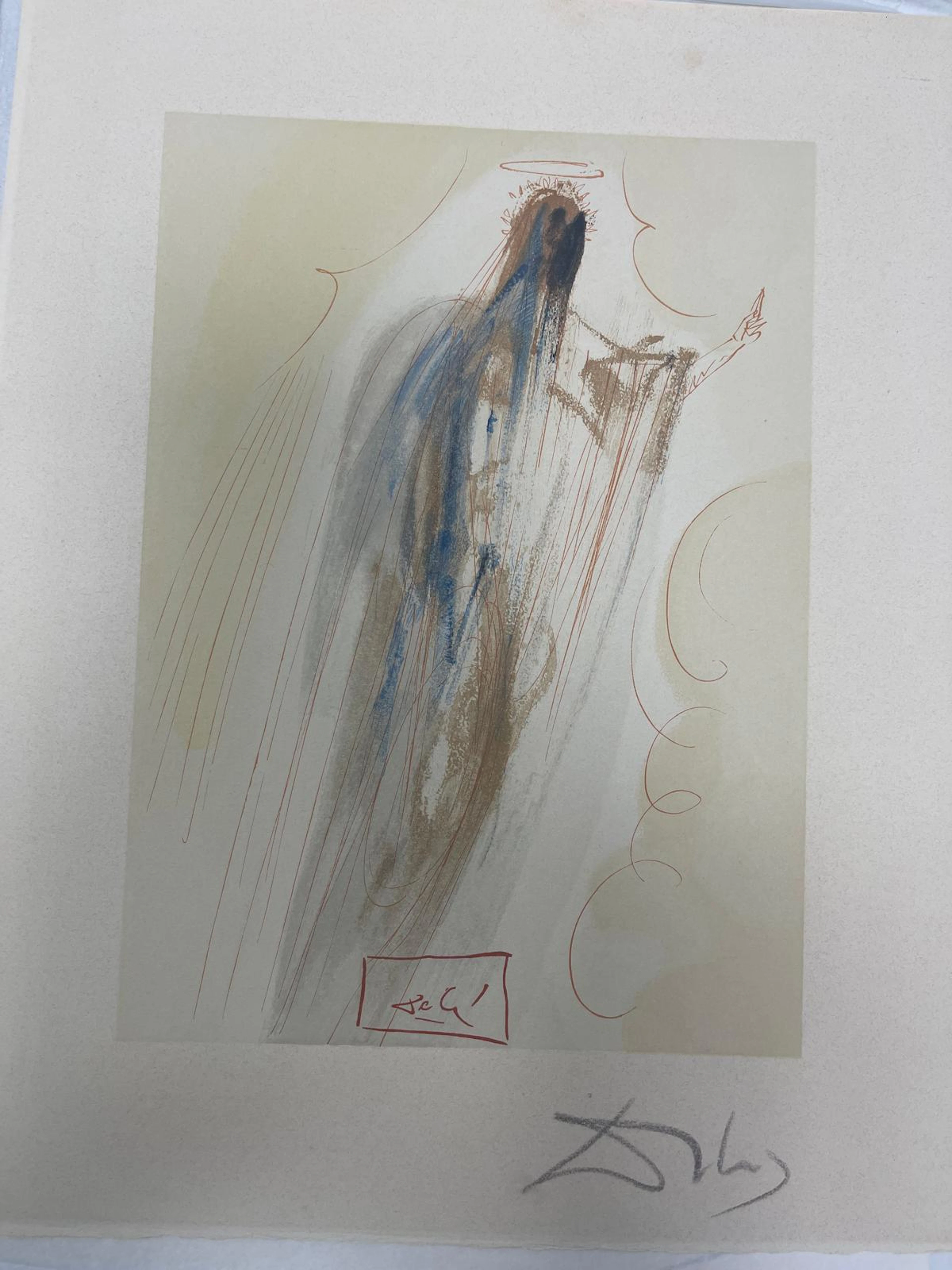 Salvador Dalí - Paradise 1 - Ascension of Dante and Beatrice