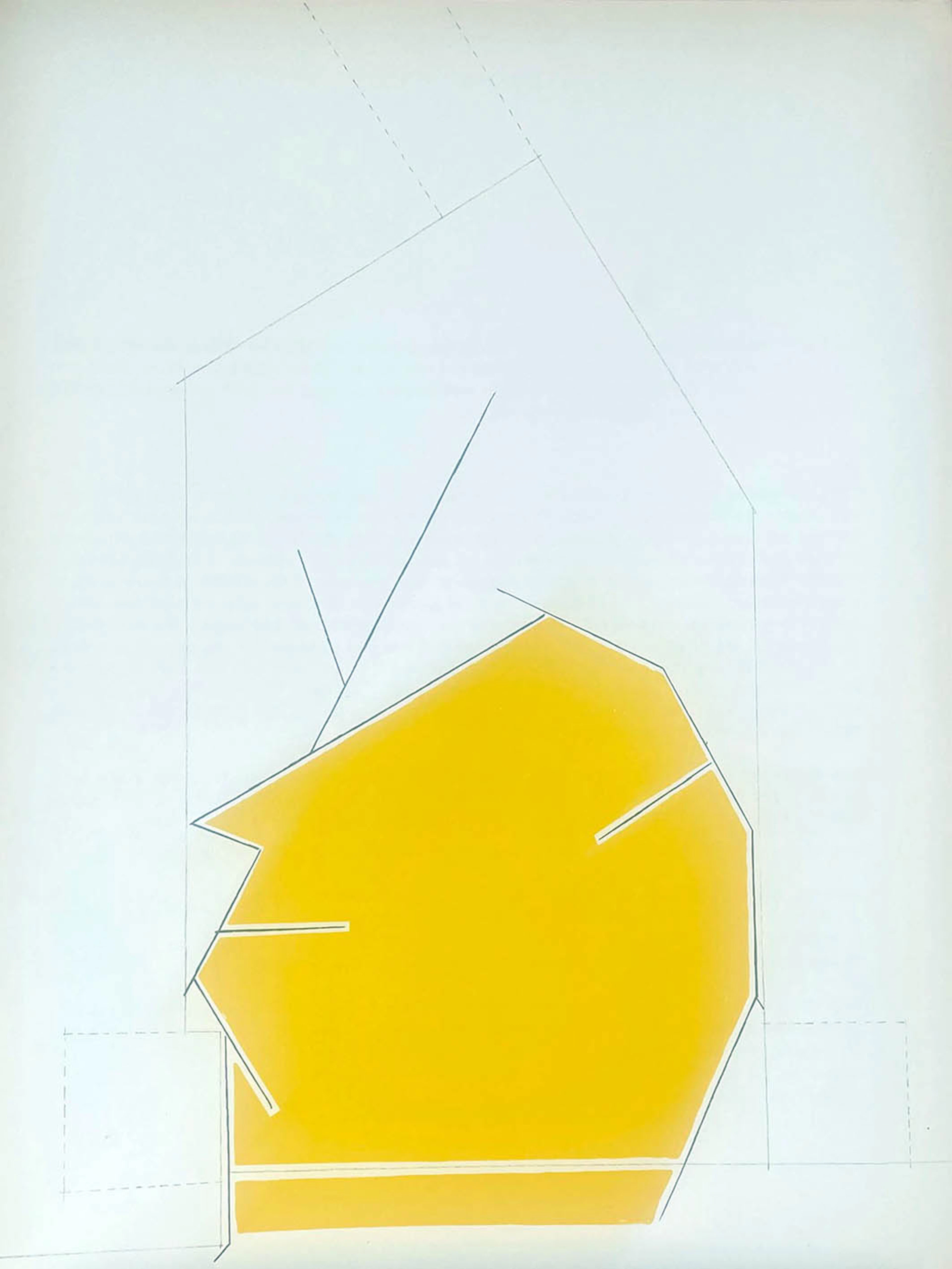 Pablo Palazuelo: Original lithograph Derriere le miroir 1970