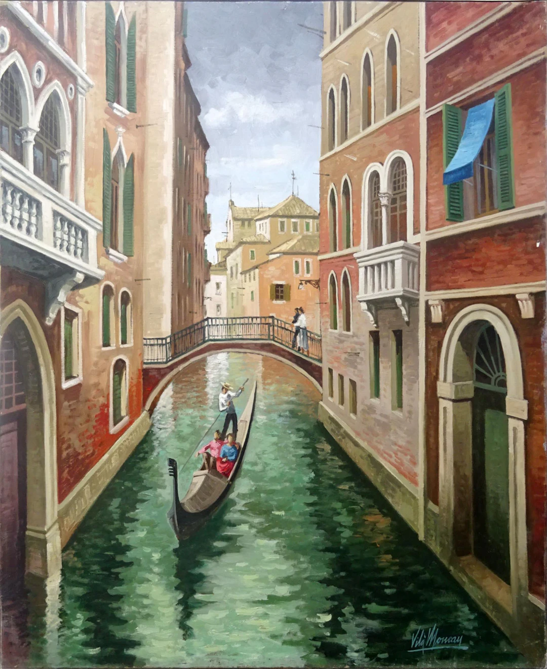 Joan Vilà Moncau: "Canal of Venice"