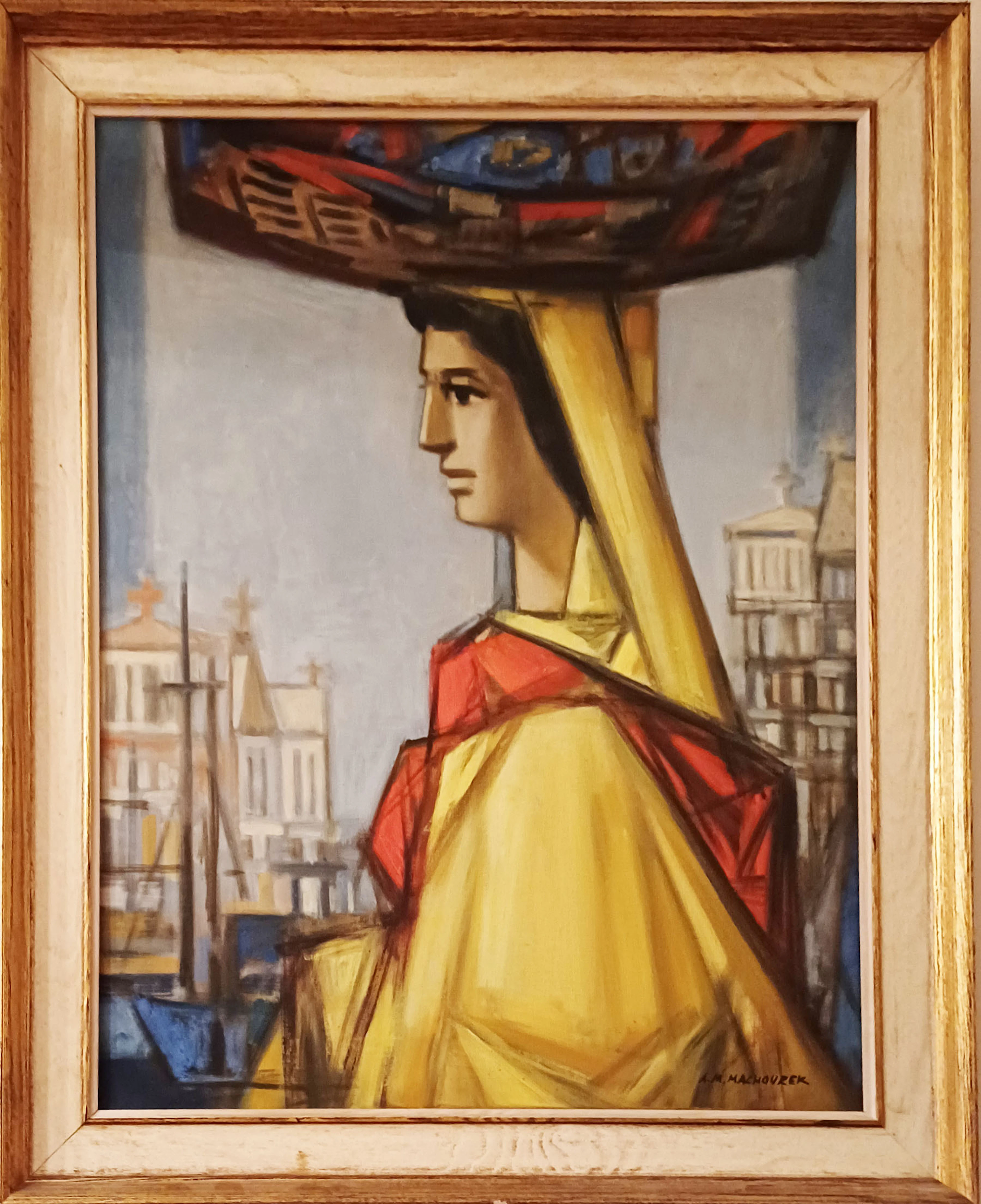 Antonin Marek Machourek: untitled oil painting