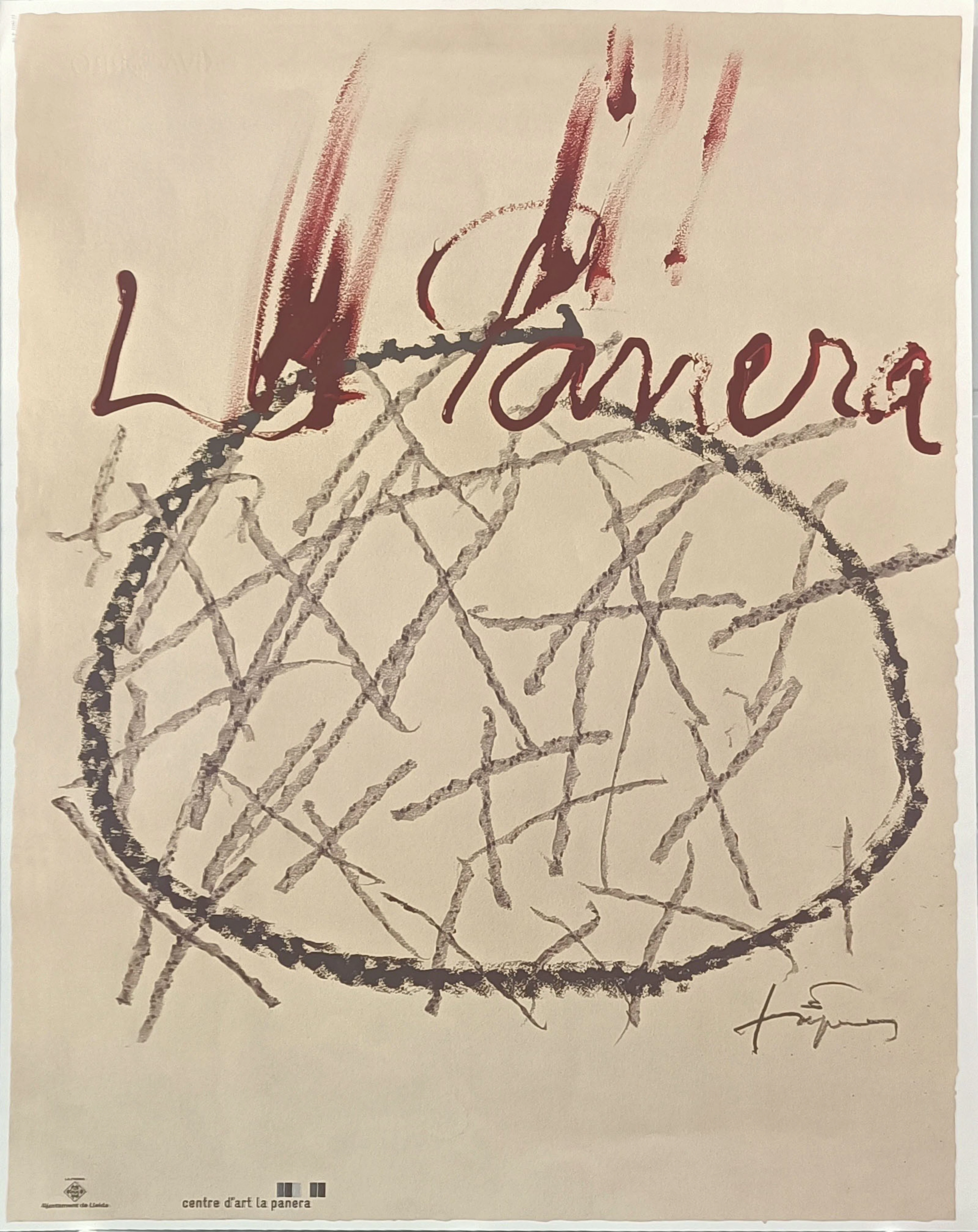 Antoni Tàpies: "Centre d'Art La Panera"