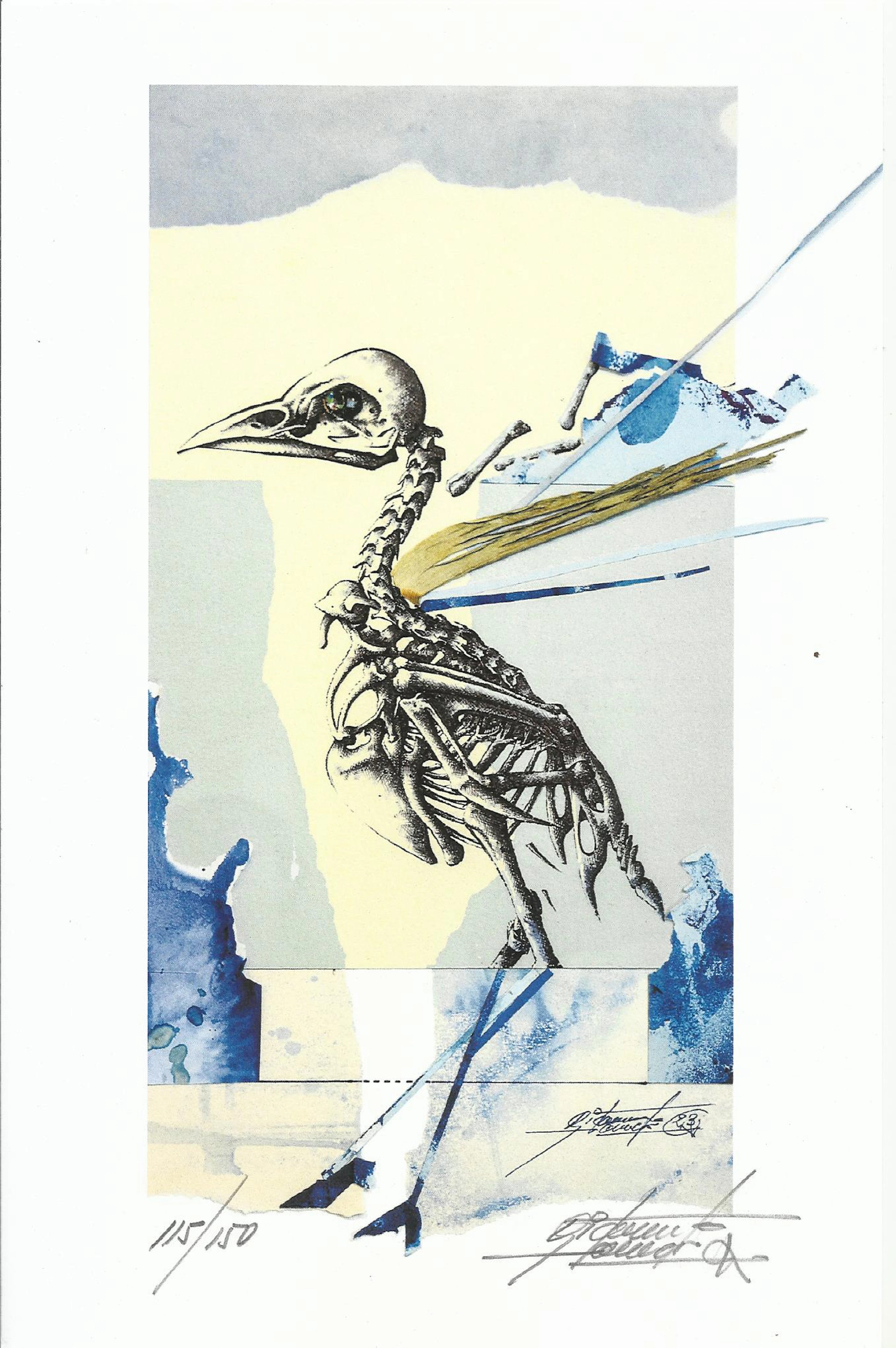 Ricard Jordà. Lithograph signed and numbered 115/150. 2023. Surrealism