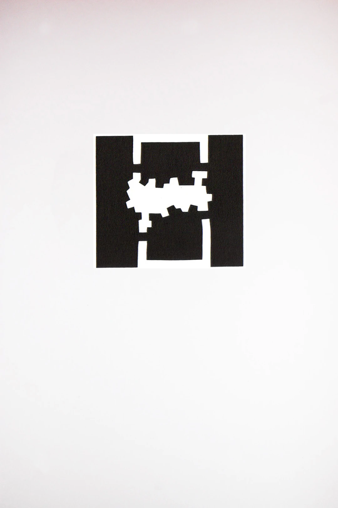 Eduardo Chillida: "Original embossed engraving Derrière le Miroir" (1980)