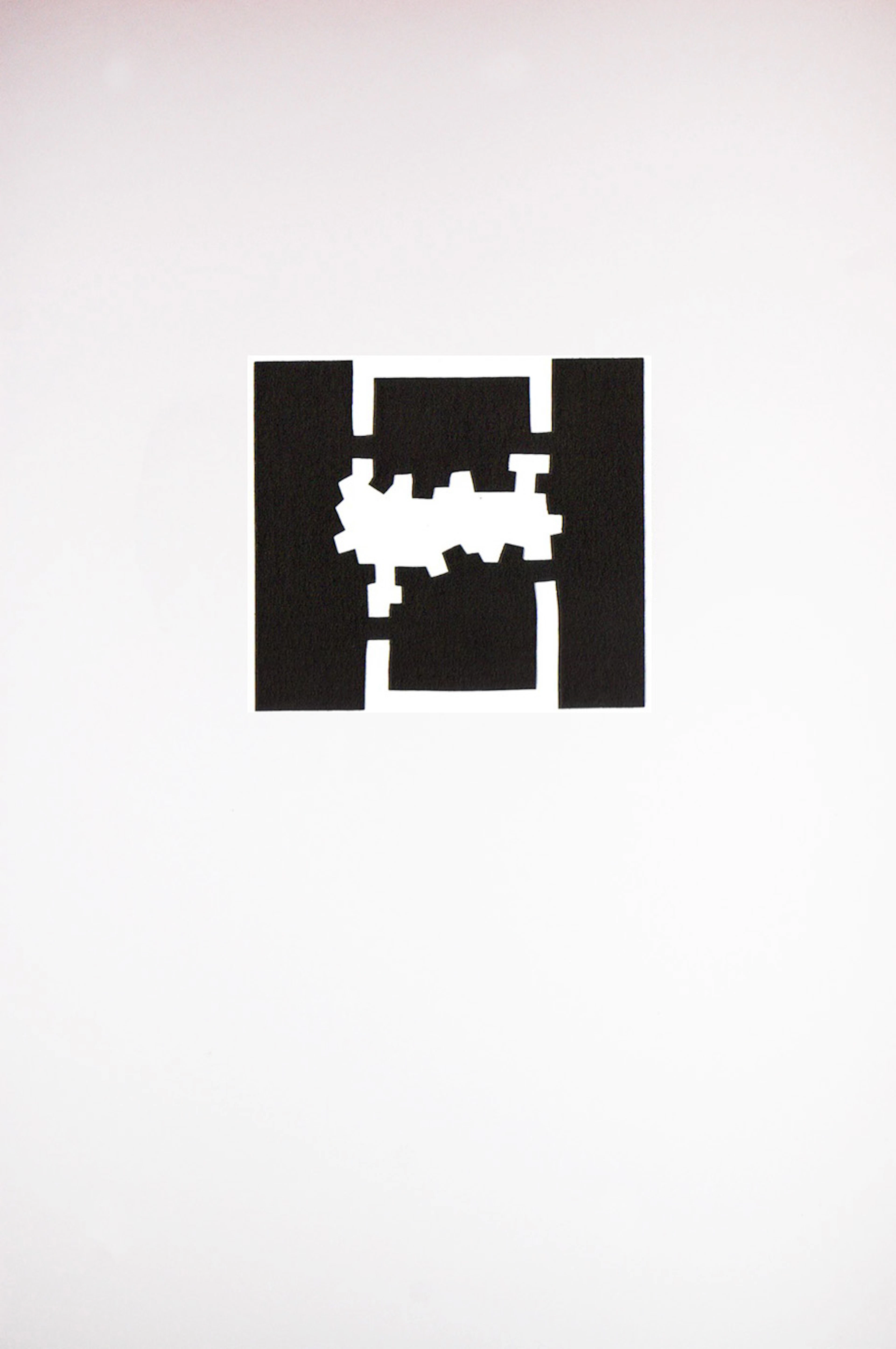Eduardo Chillida: "Original embossed engraving Derrière le Miroir" (1980)
