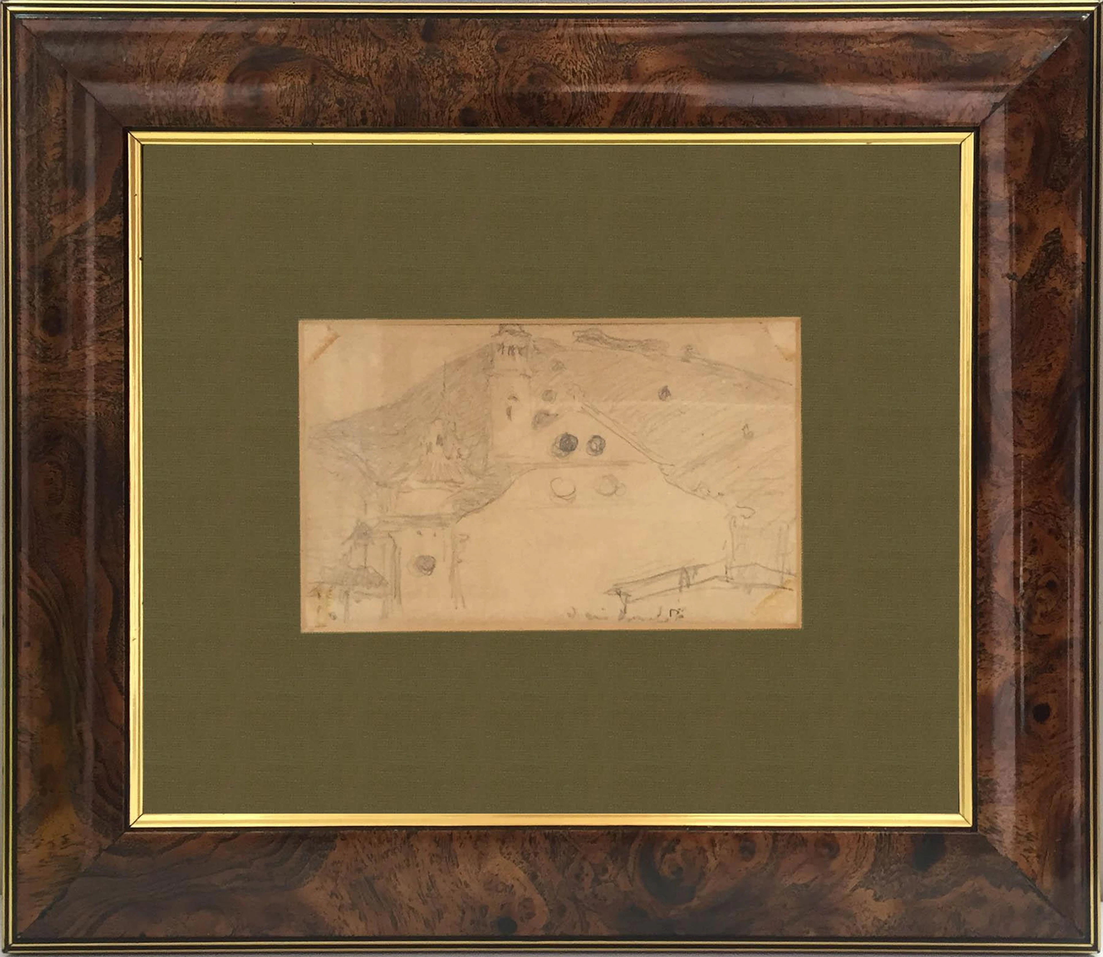 Joaquim Mir Trinxet: two untitled drawings