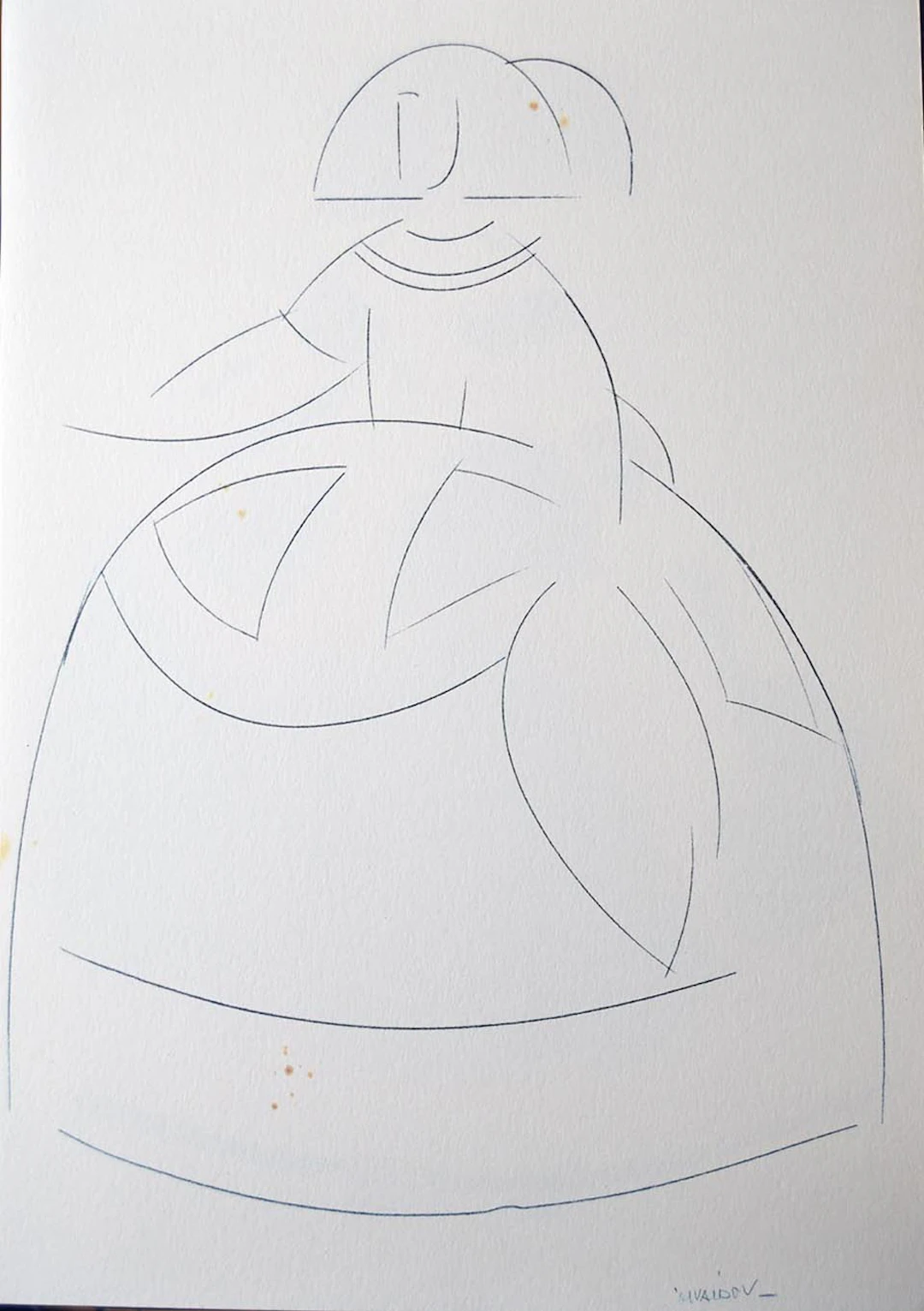 MANOLO VALDÉS: "Infanta" 1997
