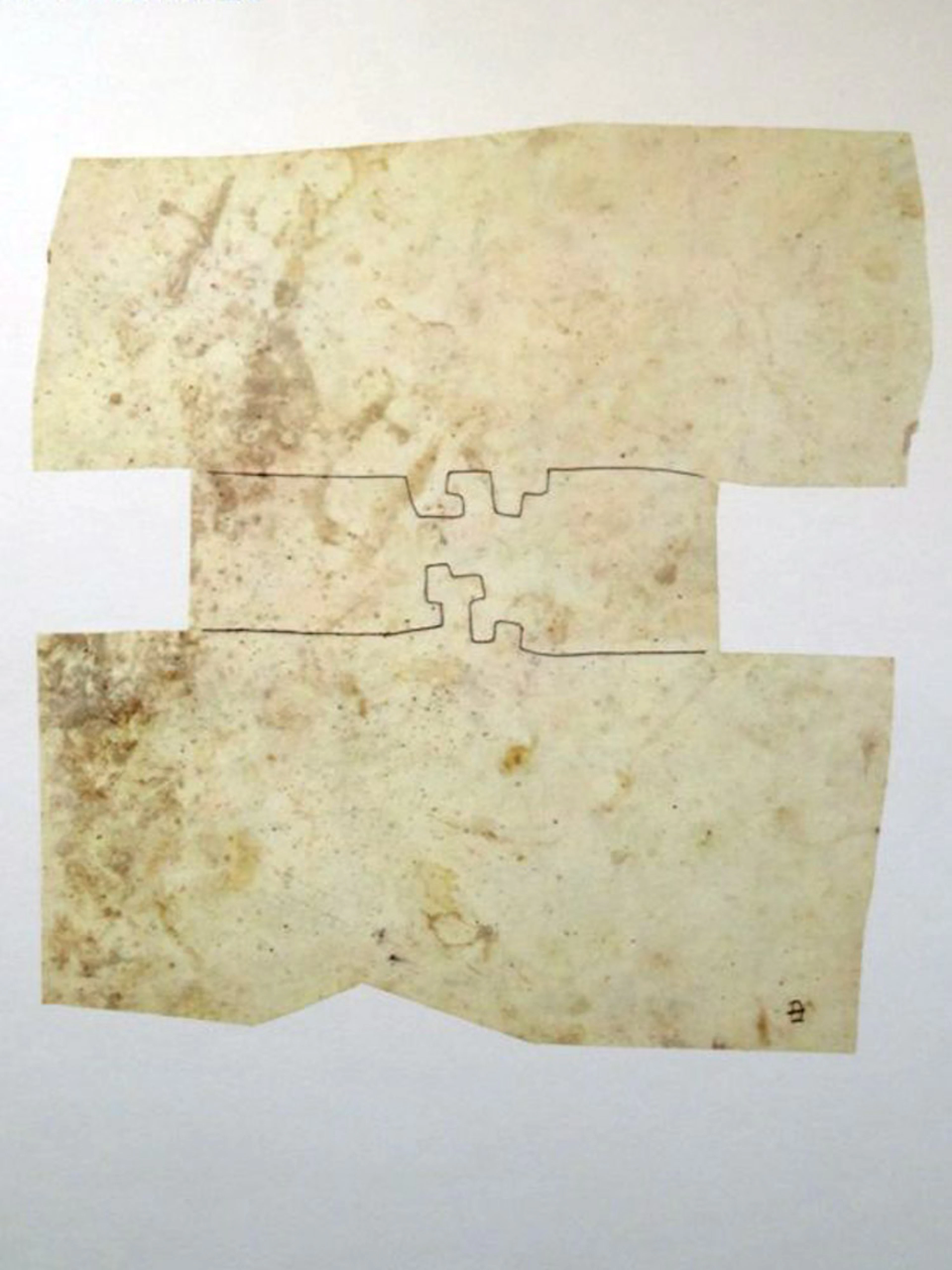 Eduardo Chillida: "Original lithograph Derrière le Miroir" (1980)