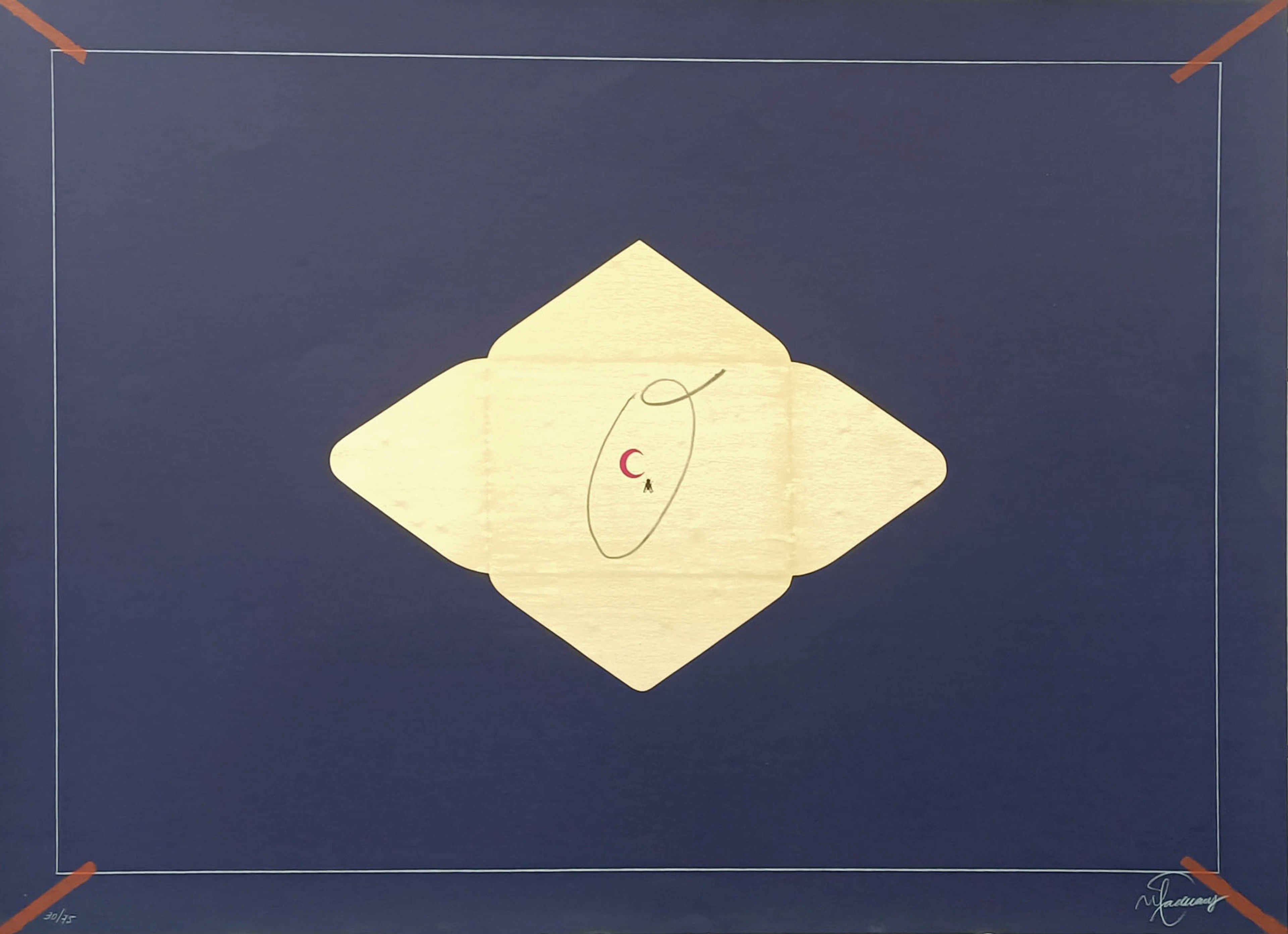 Joan Pere Viladecans: untitled lithograph 30/75