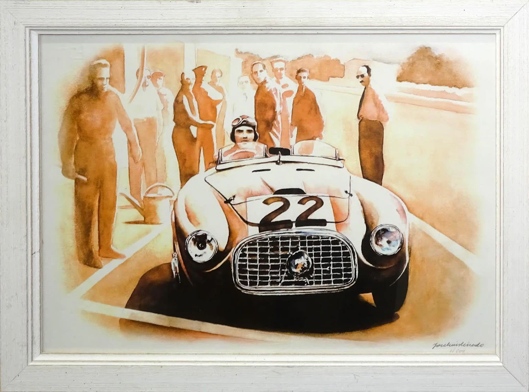 José Luis Leiredo: "Ferrari 166MM" 1/500