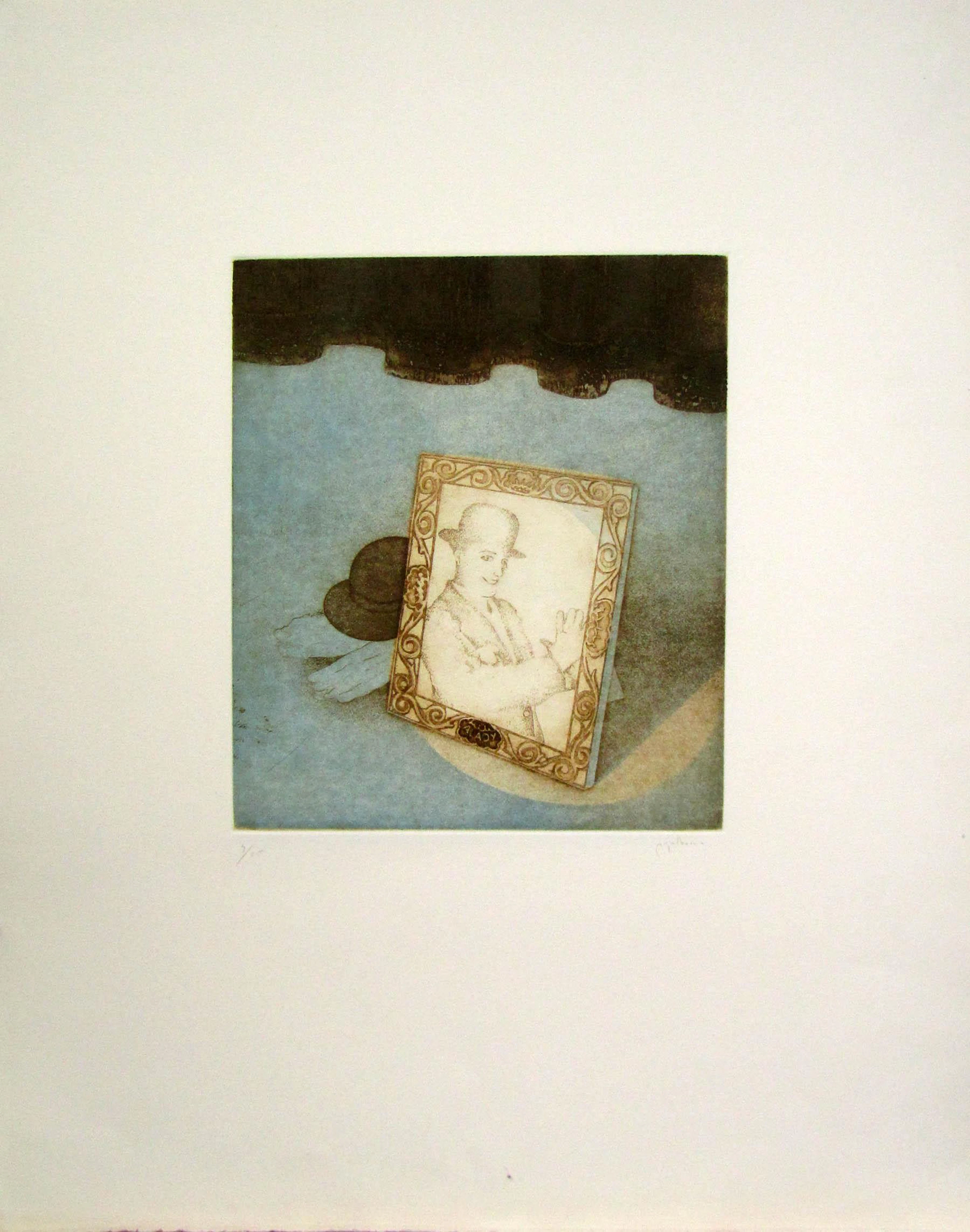 Ramón Pujol Boira: Untitled engraving 4/25