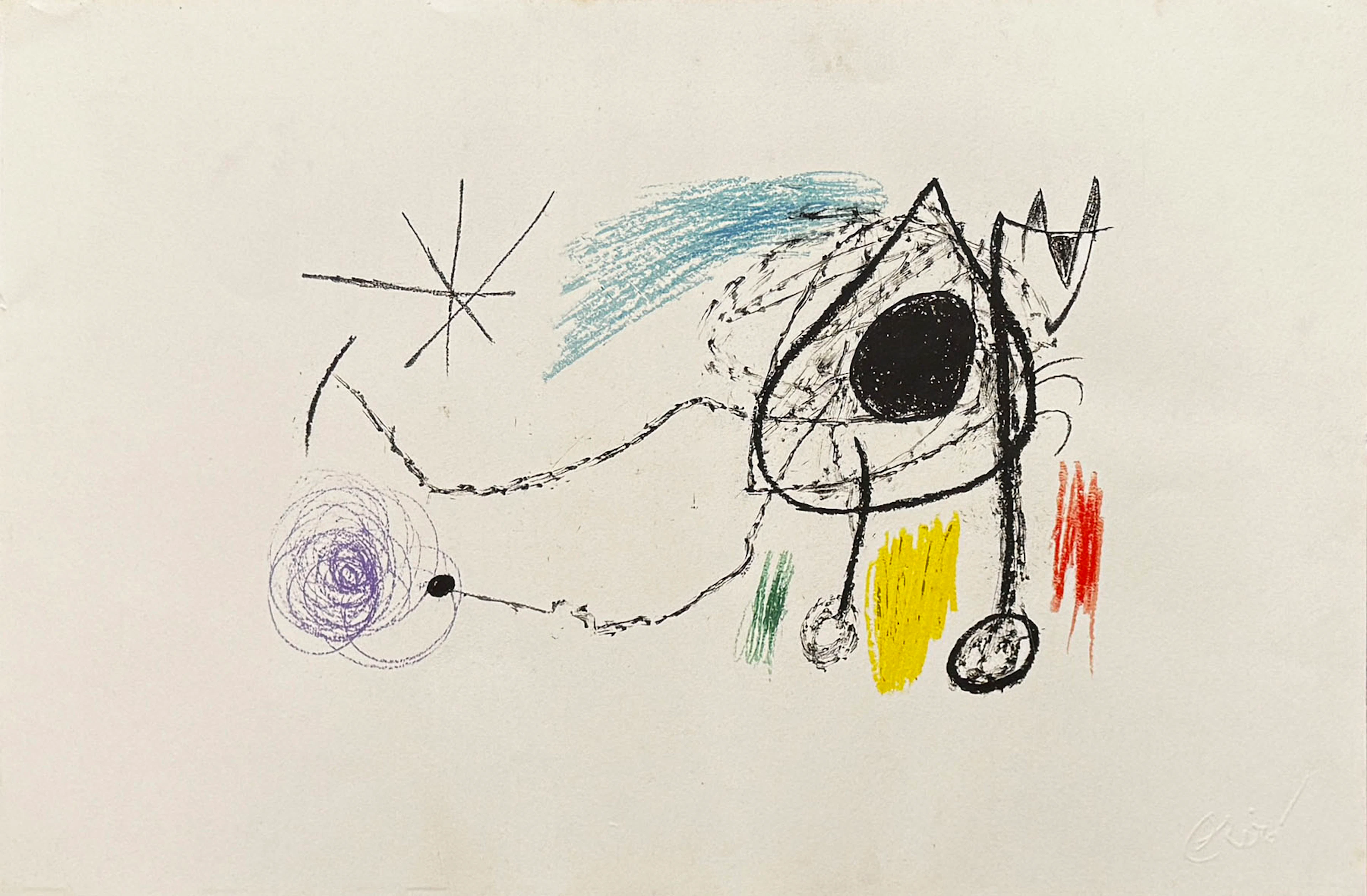 Joan Miró: "About texts and sculptures" (1972)