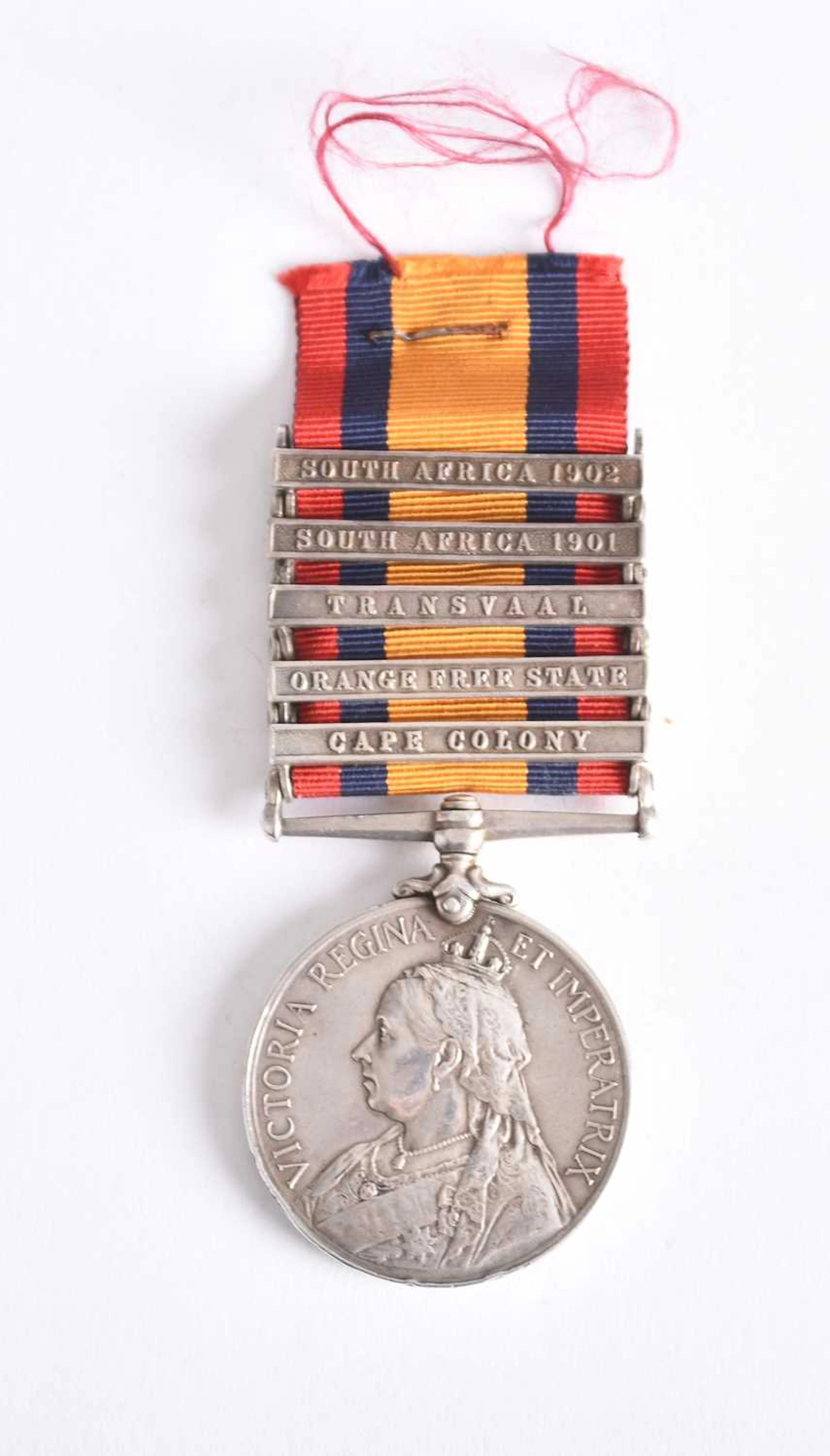 Boer War QSA, 5 Clasps — Pte. R. Hollinshead, 2nd Btn KSLI