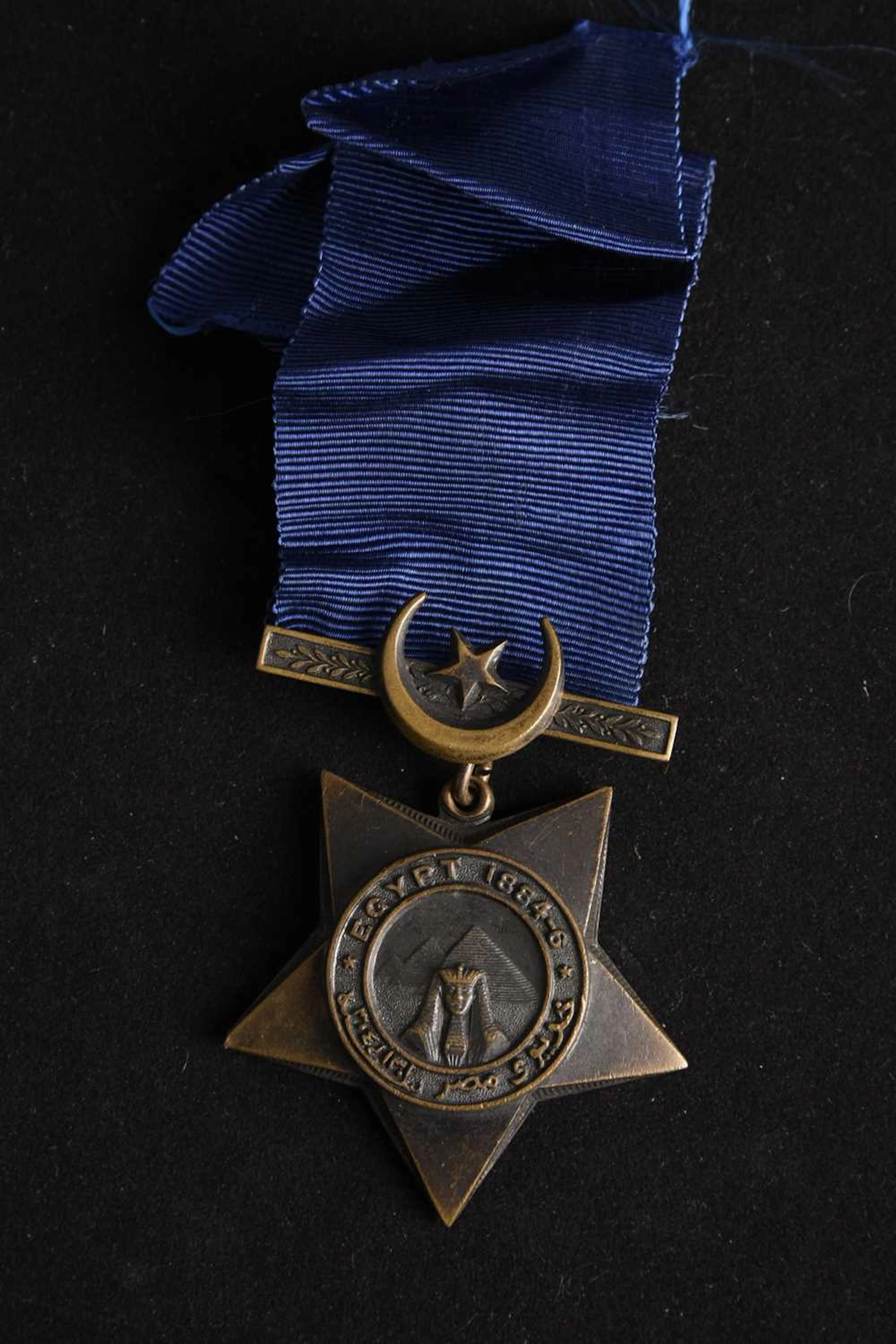 Khedives Star for the Campaigns in 1884-86, bronze Khedives Star