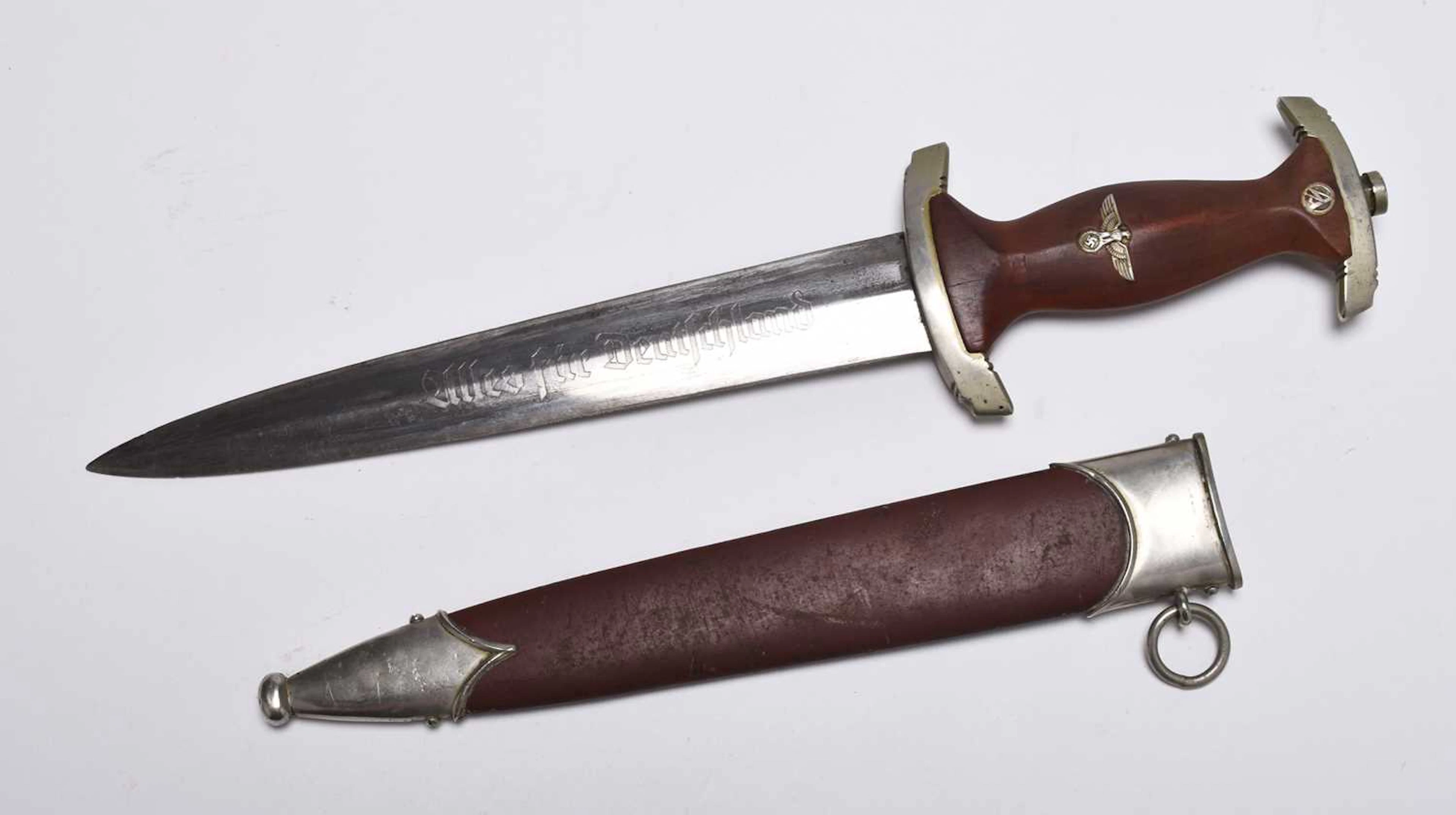 German Third Reich M1933 SA dagger by Rob Giersch, Solingen