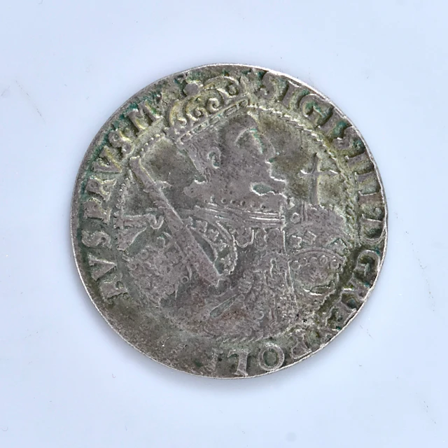 SILVERMYNT, 1 Ort (18 Groschen) Polen Sigismund III 1622.