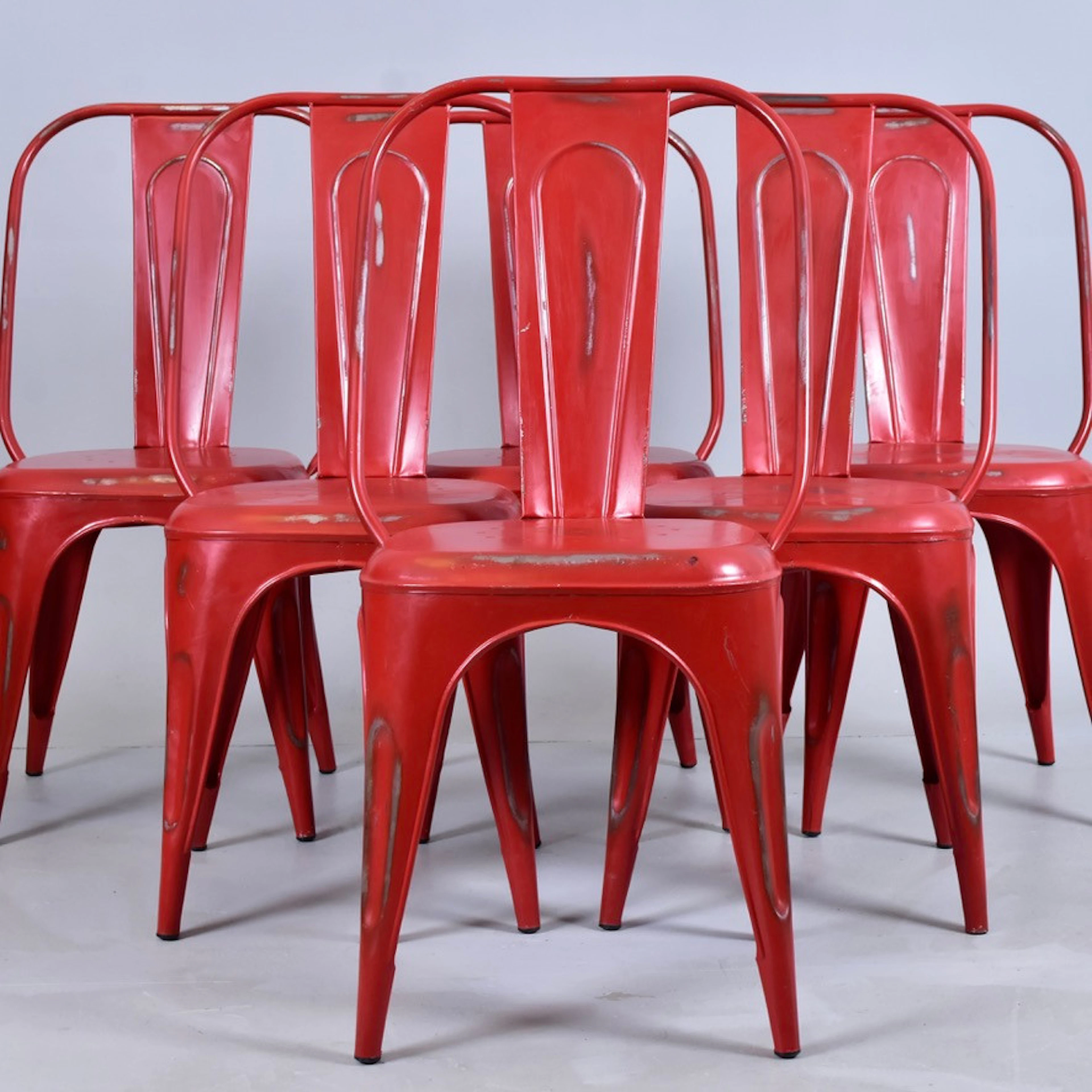 STOLAR, 6 st. "A-stol", Xavier Pauchard, Tolix, 2000-tal.