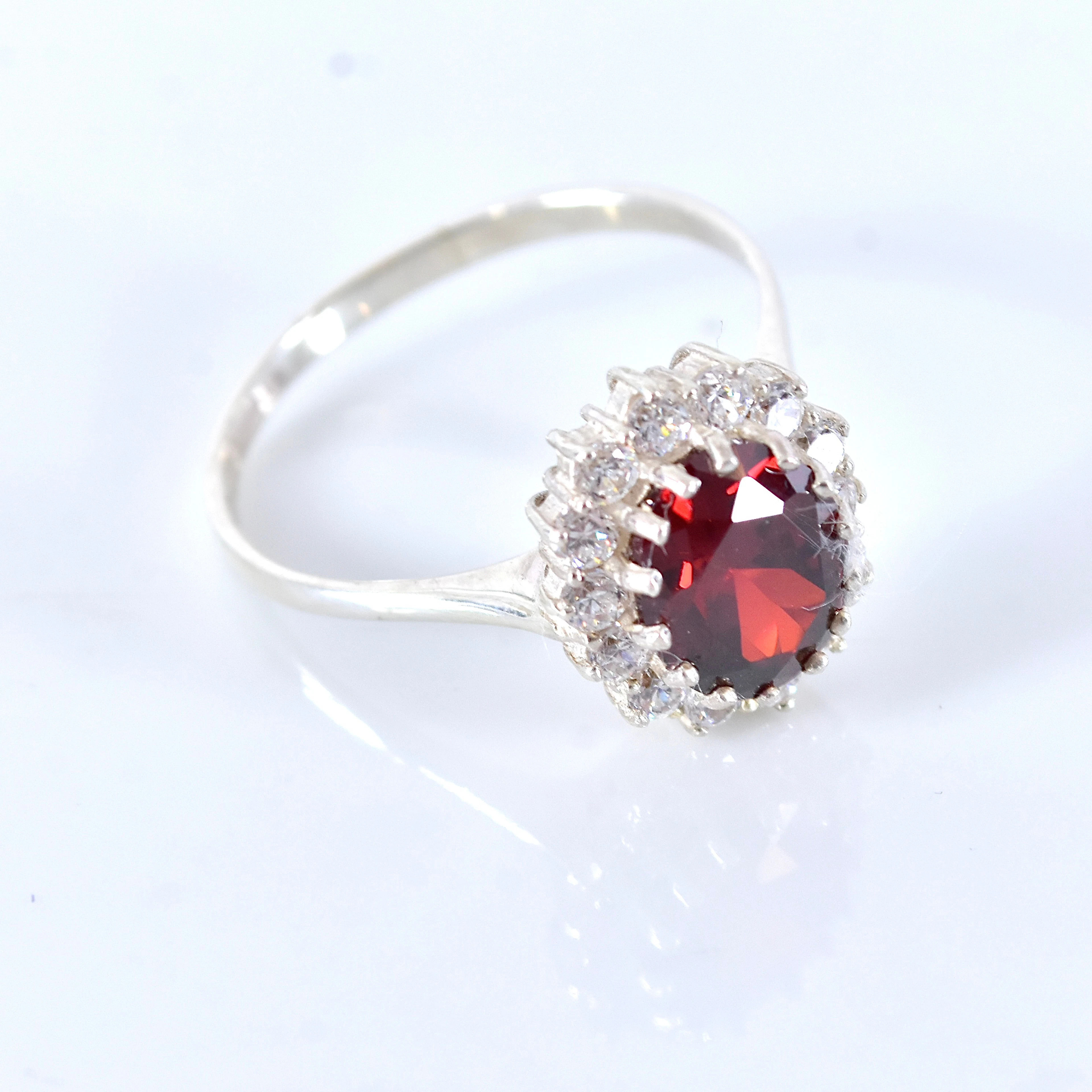 CARMOSÉRING, sterlingsilver.