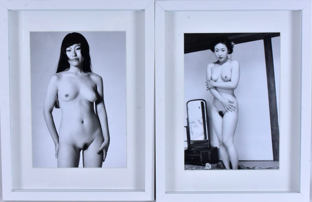 OBUYOUSHI ARAKI. EFTER. Offsettryck, 2-stycken.
