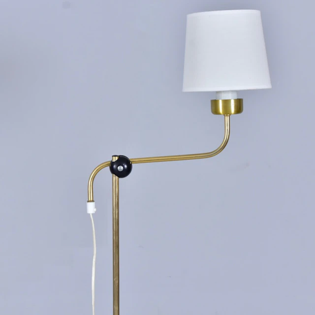 GOLVLAMPA, mässing, "G 182", Belid.