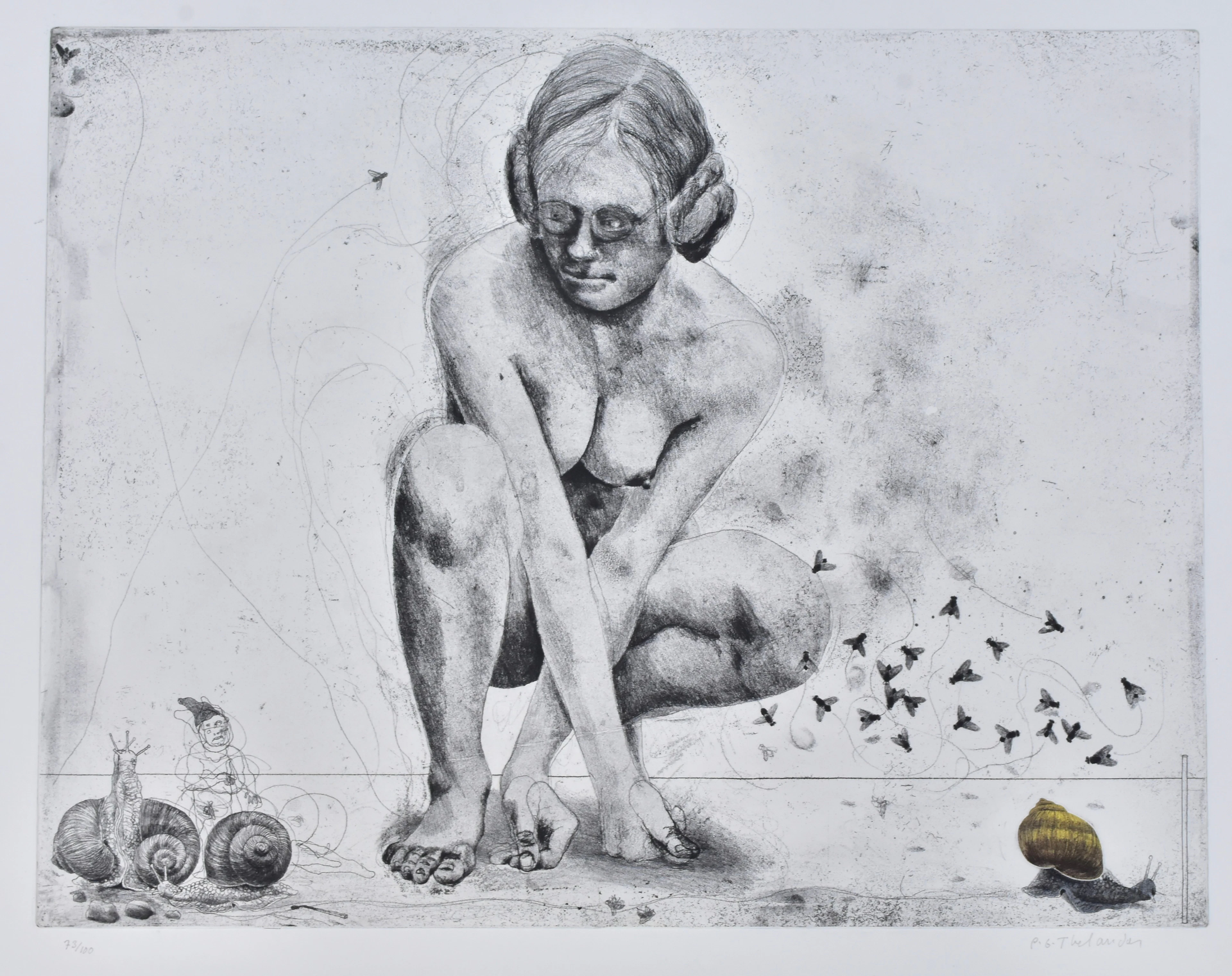 PER-GUNNAR THELANDER. Färgetsning.
