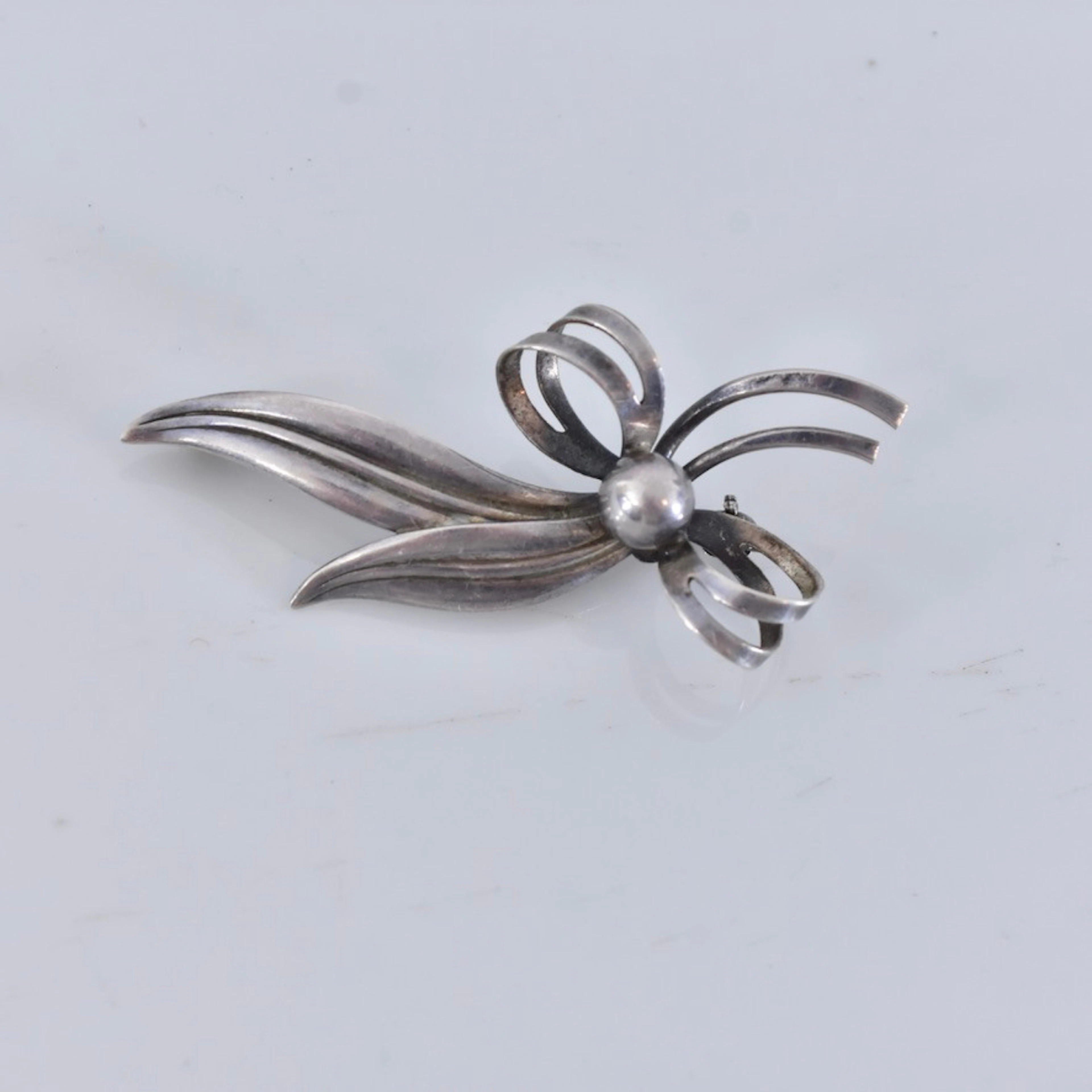 BROSCH, silver, Herman Siersbol, Danmark.