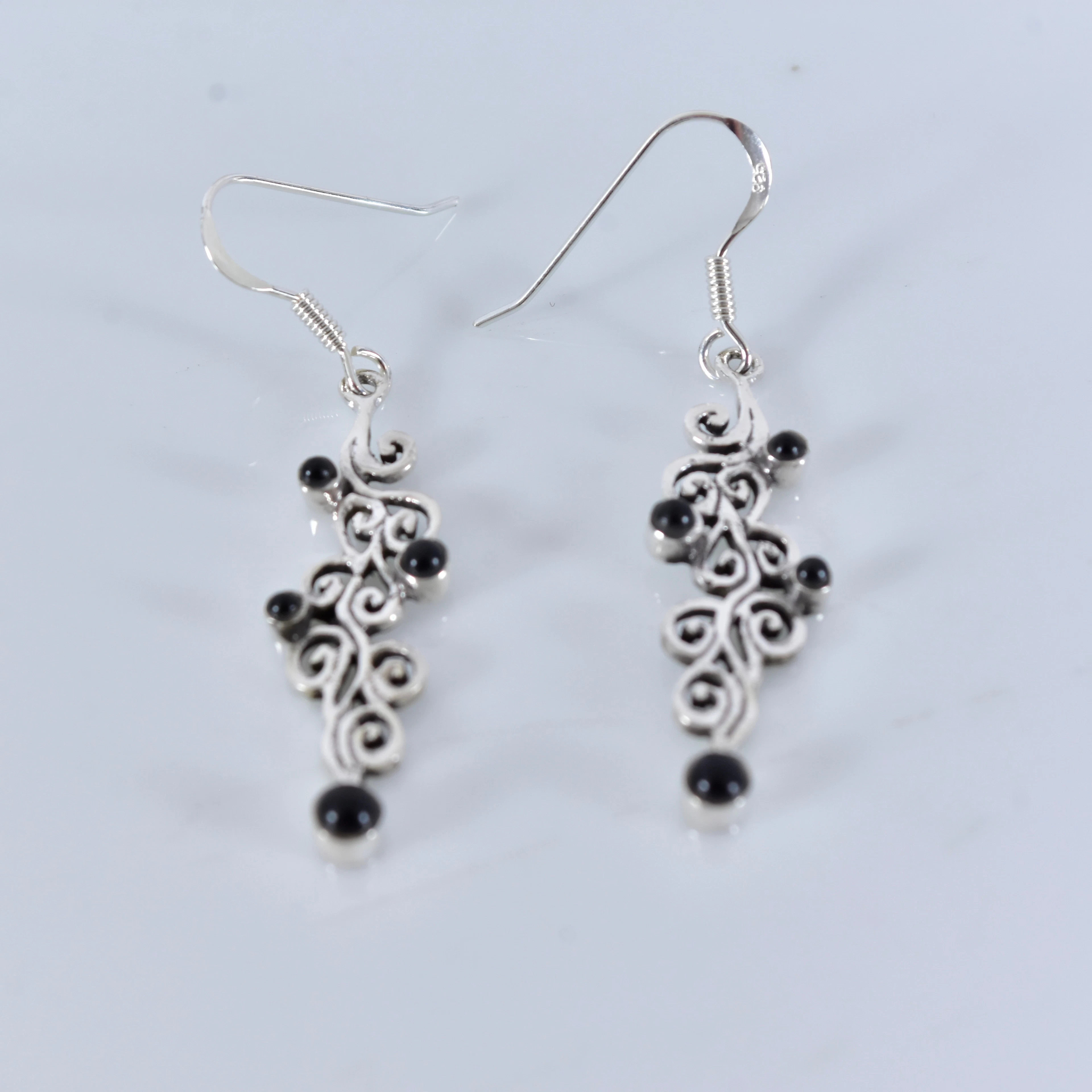 ÖRHÄNGEN, ett par, sterlingsilver.